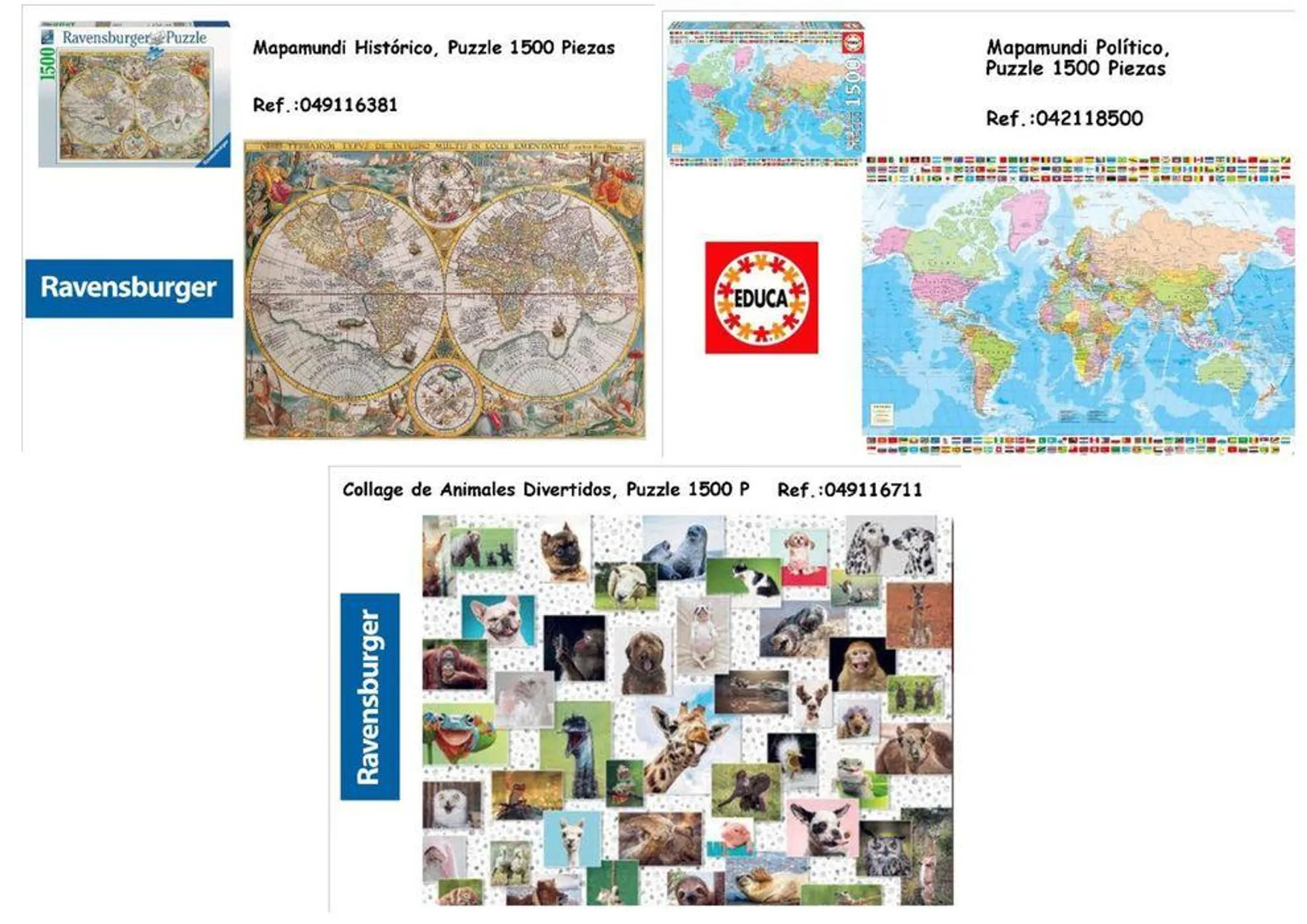 Puzzles, Encajes Y Rompecabezas - 30