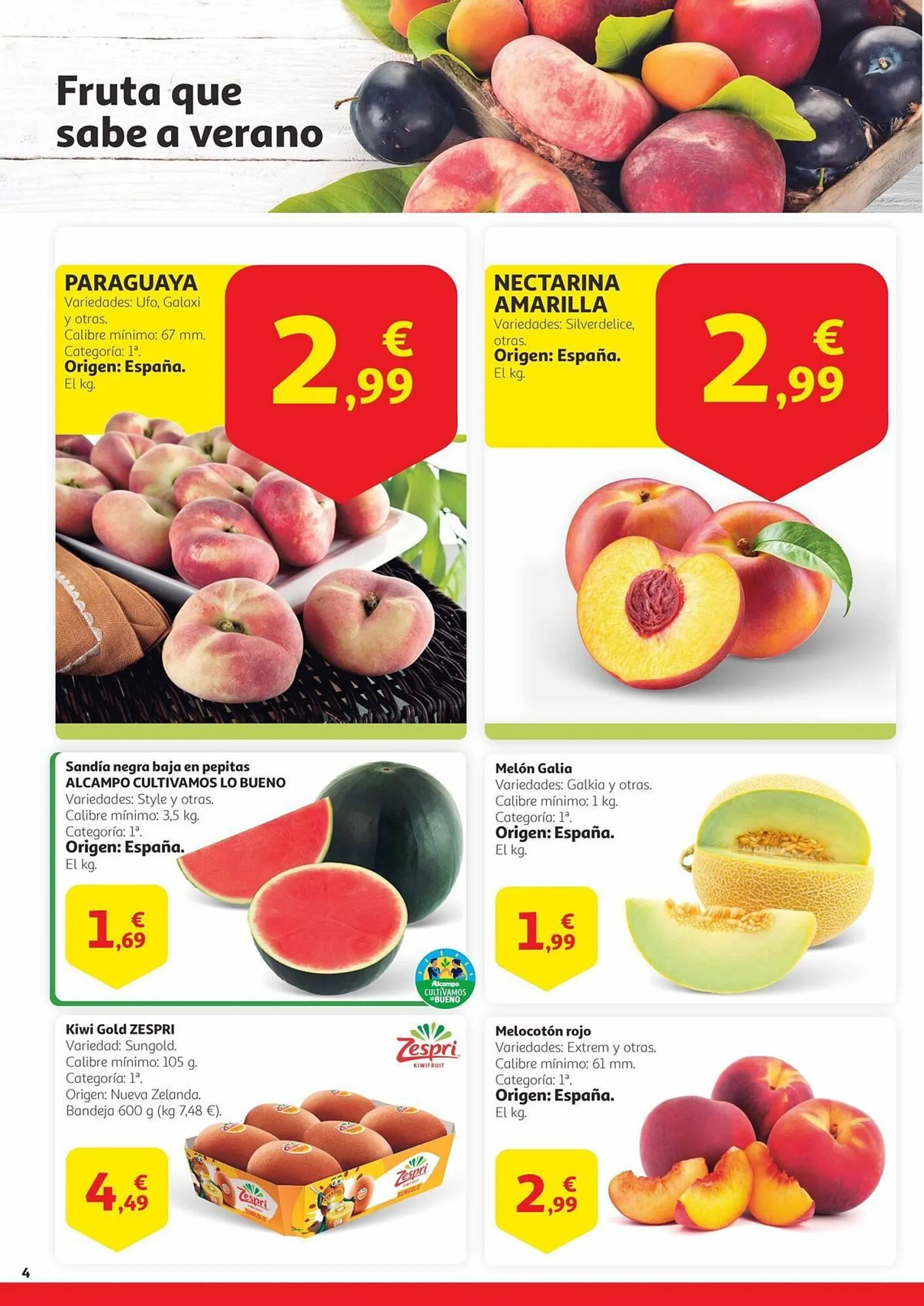 Catálogo de Folleto Alcampo 1 de julio al 14 de julio 2025 - Página 4