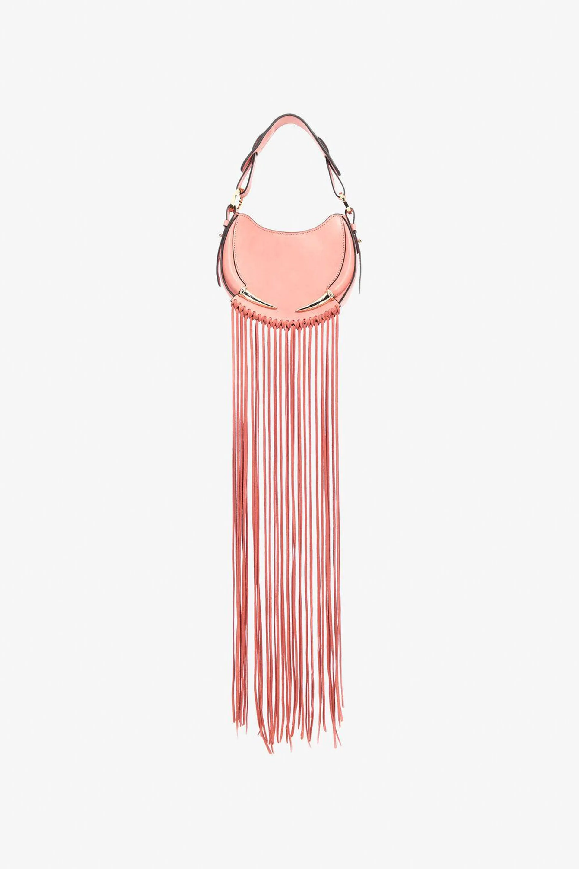 Fang Bag shoulder bag with fringes