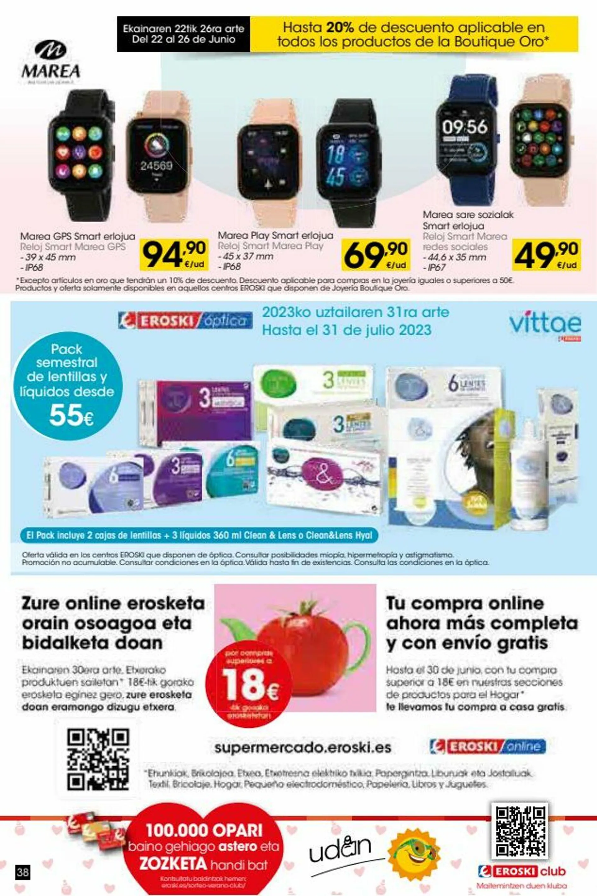 Catálogo de Eroski Oferta actual 10 de junio al 24 de junio 2025 - Página 38