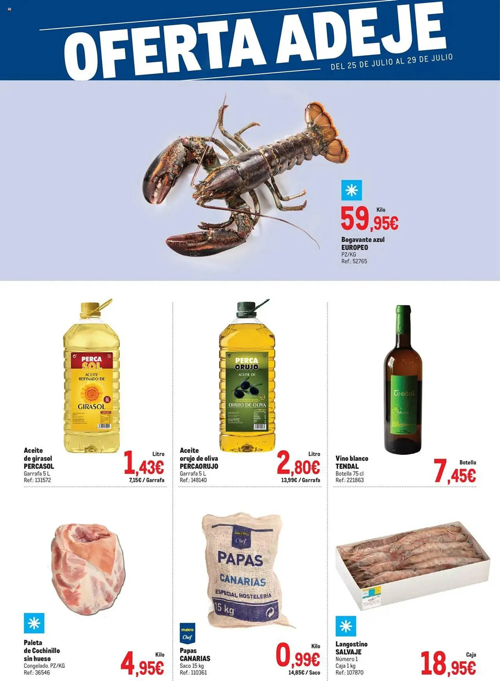 Catálogo de Folleto Makro 25 de julio al 29 de julio 2025 - Página 1