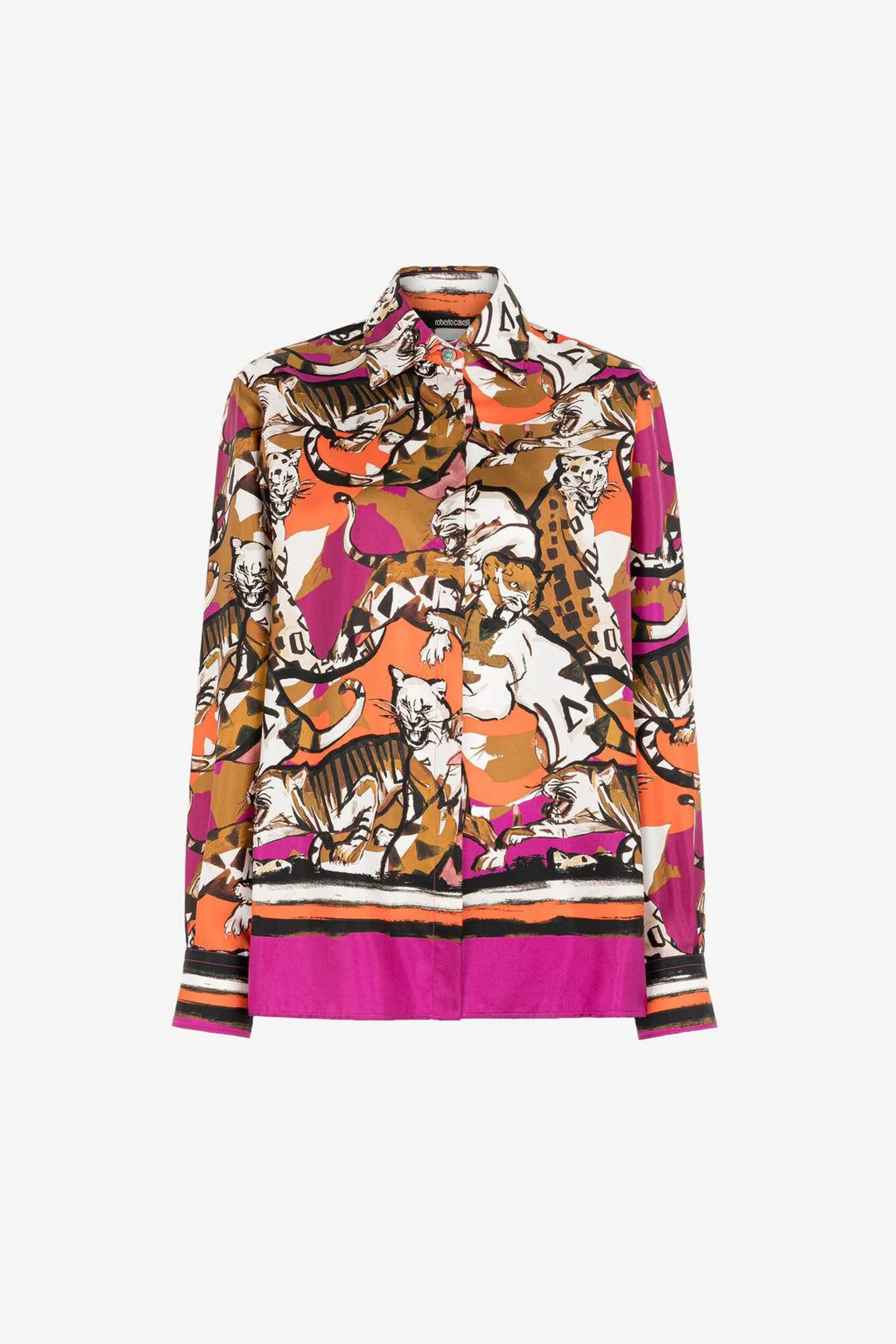 Wild Cat silk Shirt