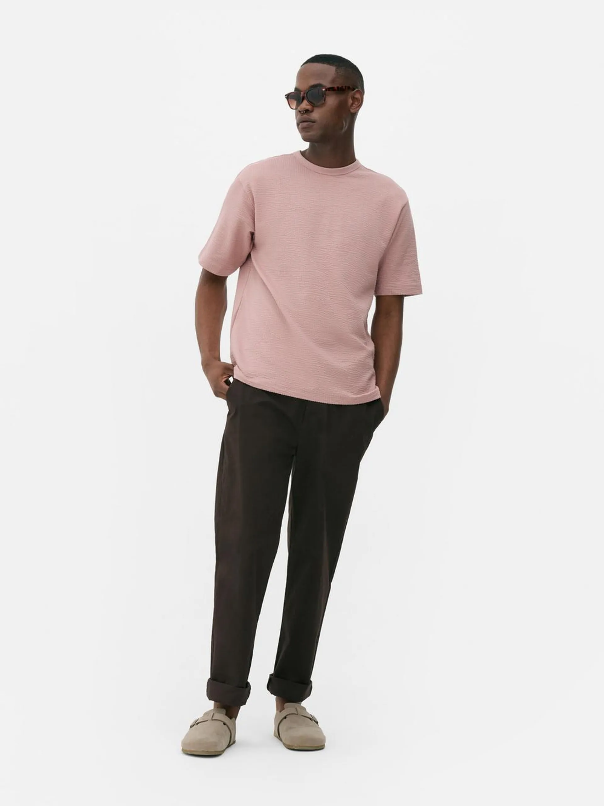 Camiseta holgada de sirsaca