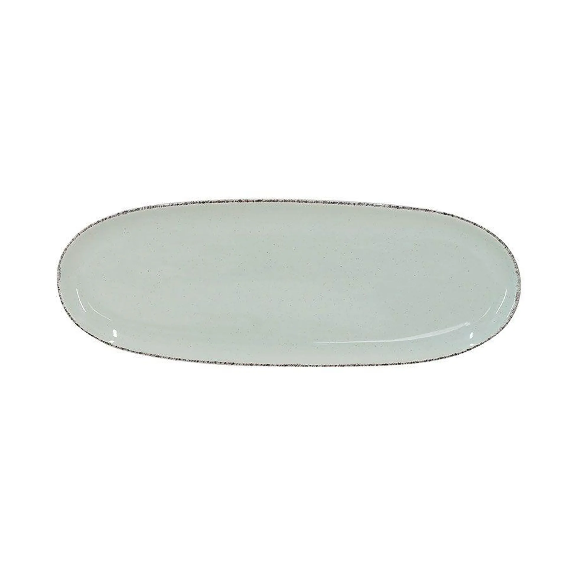 Fuente Oval Organic Verde 36X15,5cm Culinarium