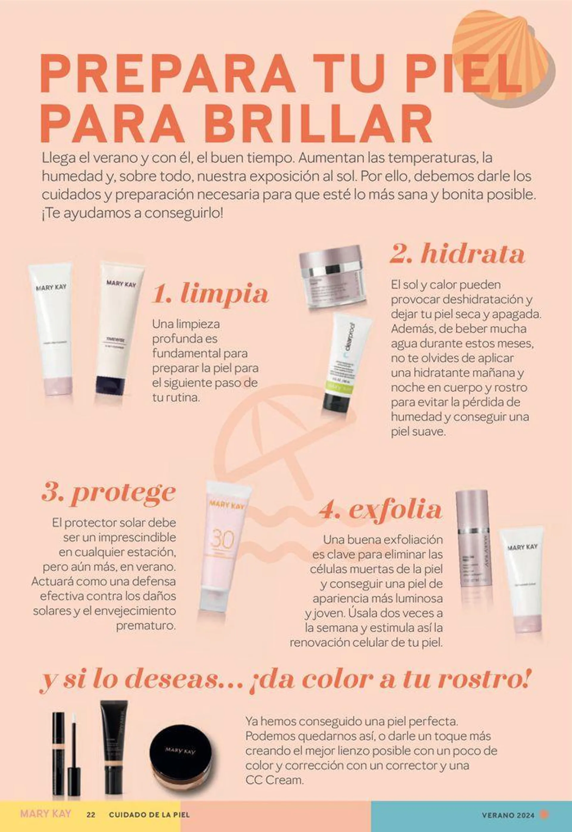 Folleto "Belleza Mary Kay" - Verano 2024 - 22