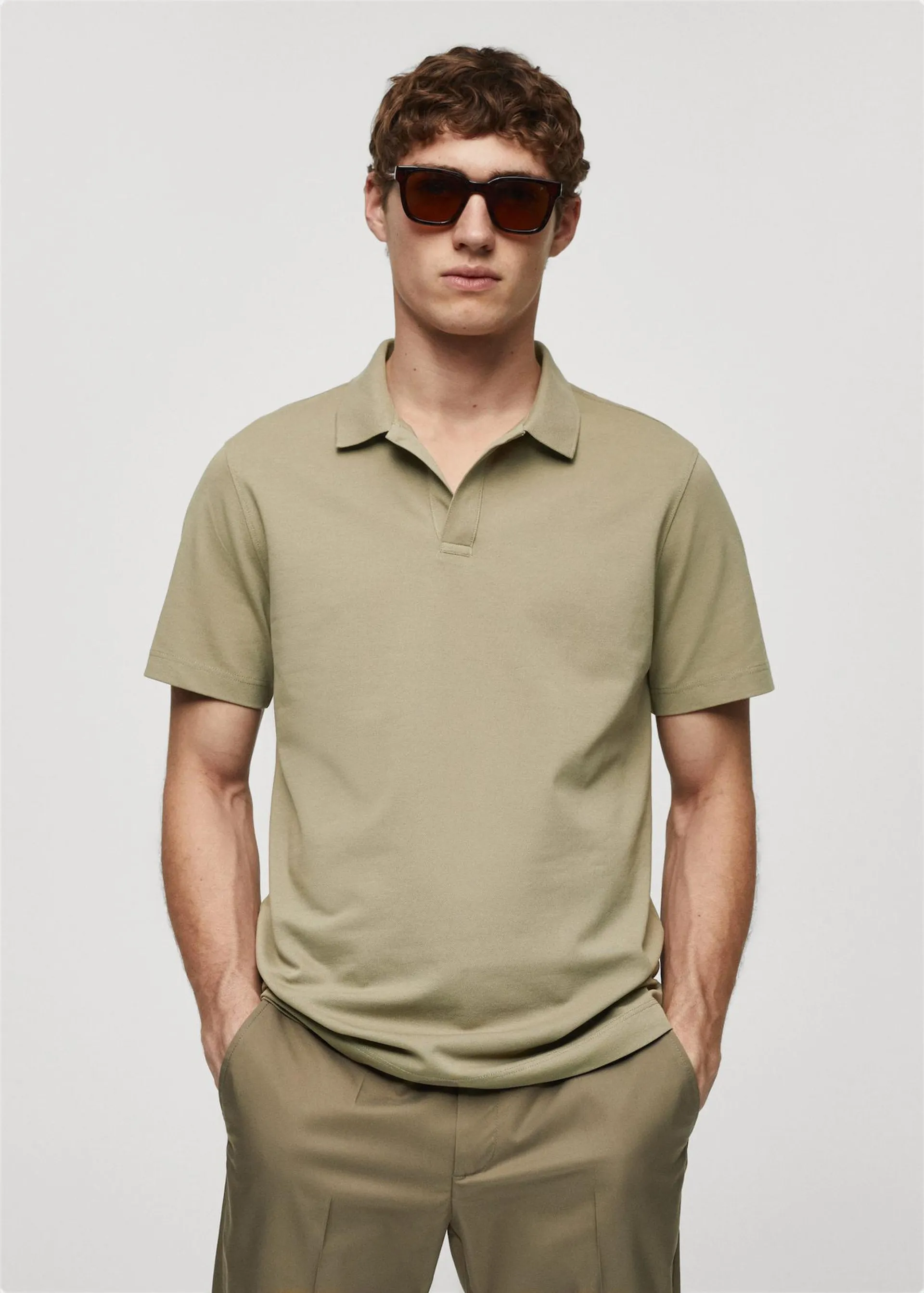 Polo algodón piqué