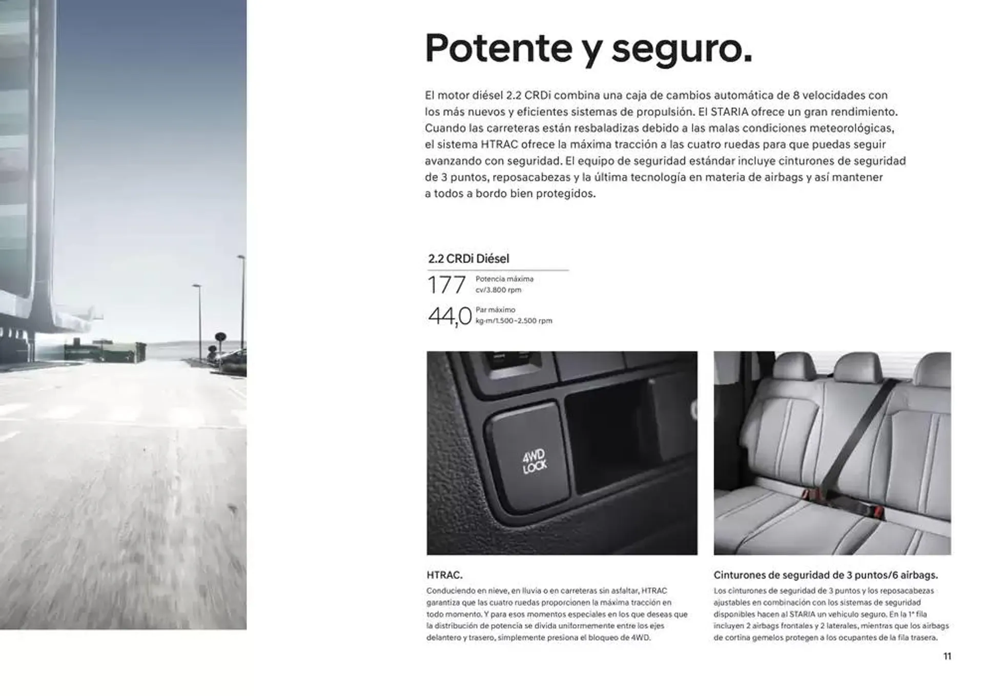 Catálogo de Hyundai - STARIA Híbrido eléctrico 23 de enero al 23 de enero 2026 - Página 11