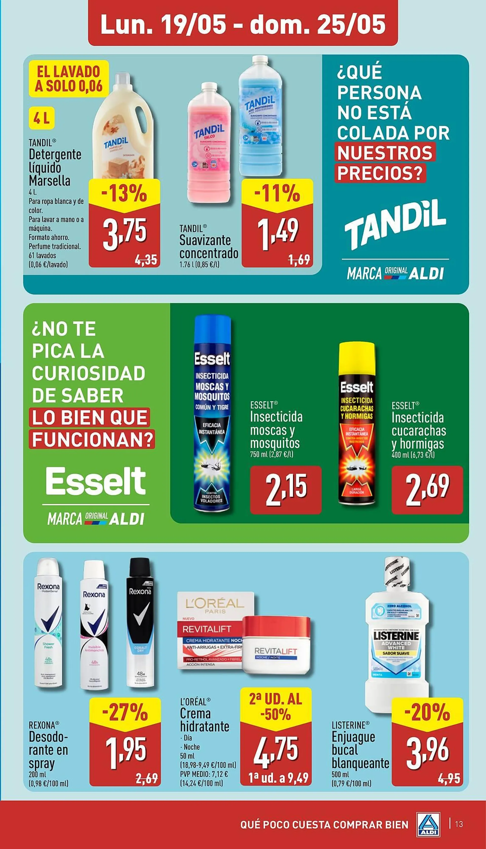 Catálogo de Folleto ALDI 19 de mayo al 25 de mayo 2025 - Página 13