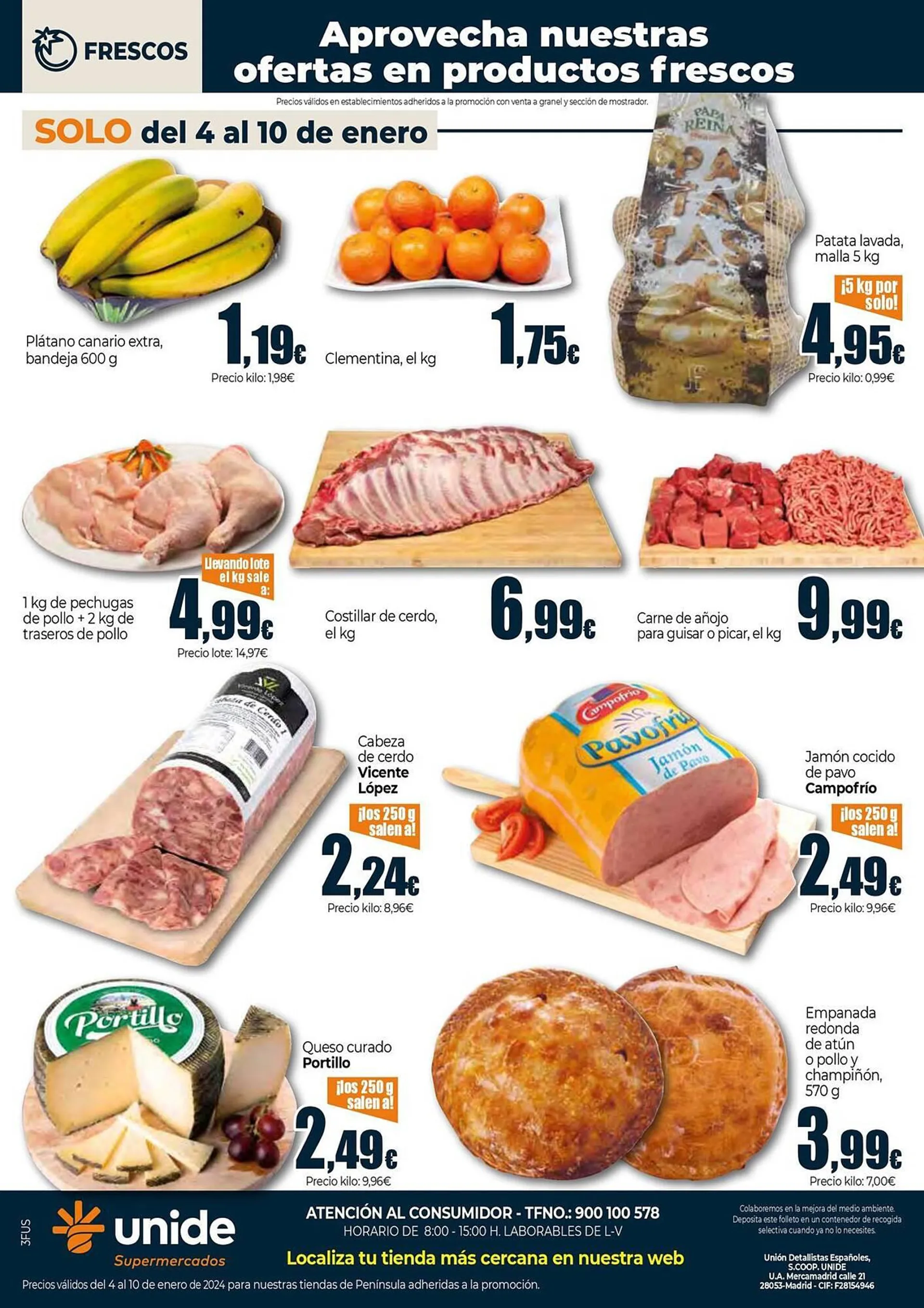 Catálogo de Folleto Unide Supermercados 4 de enero al 10 de enero 2024 - Página 4