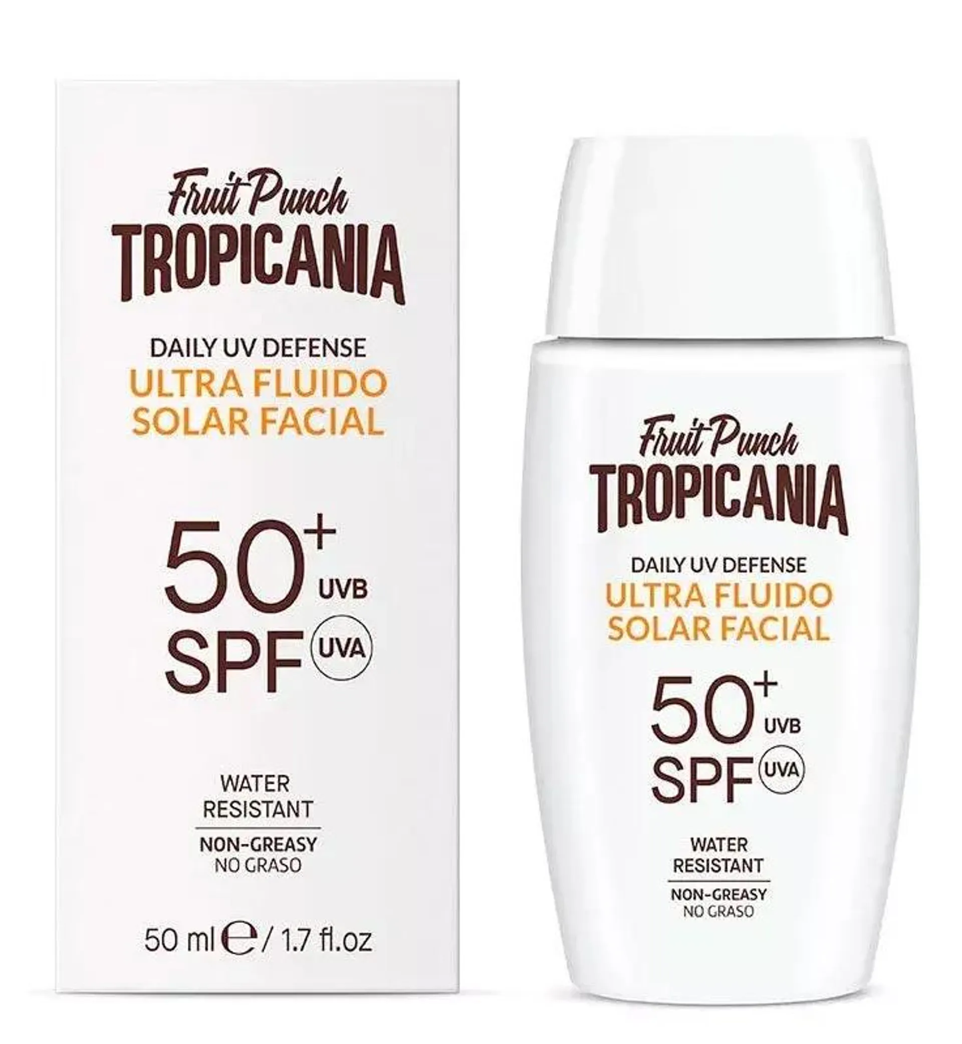 Tropicania Protector Solar Facial Ultra-Fluido SPF50+ 50 ml