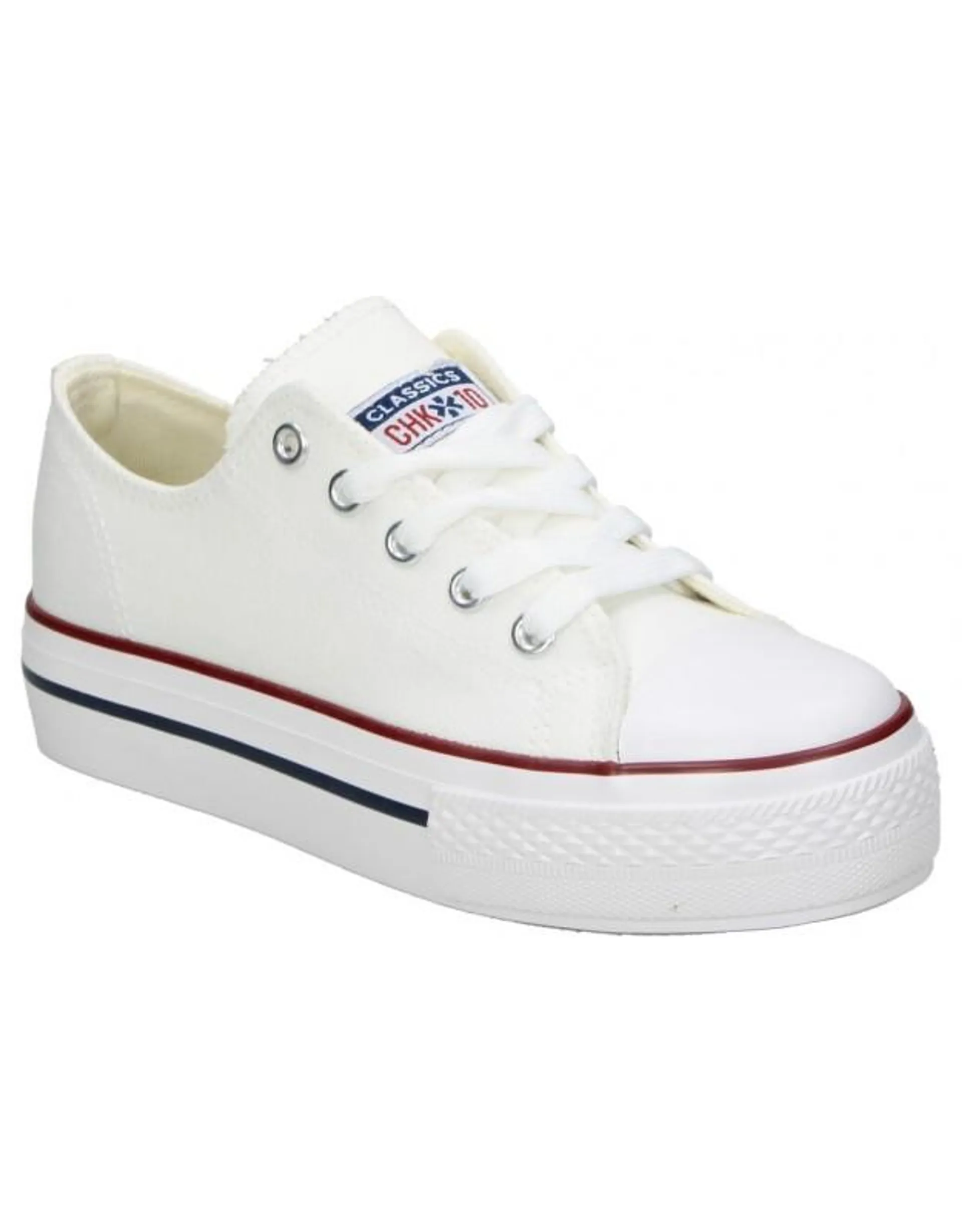 Zapatillas blancas bajas CHK10 City Up Kids 01N