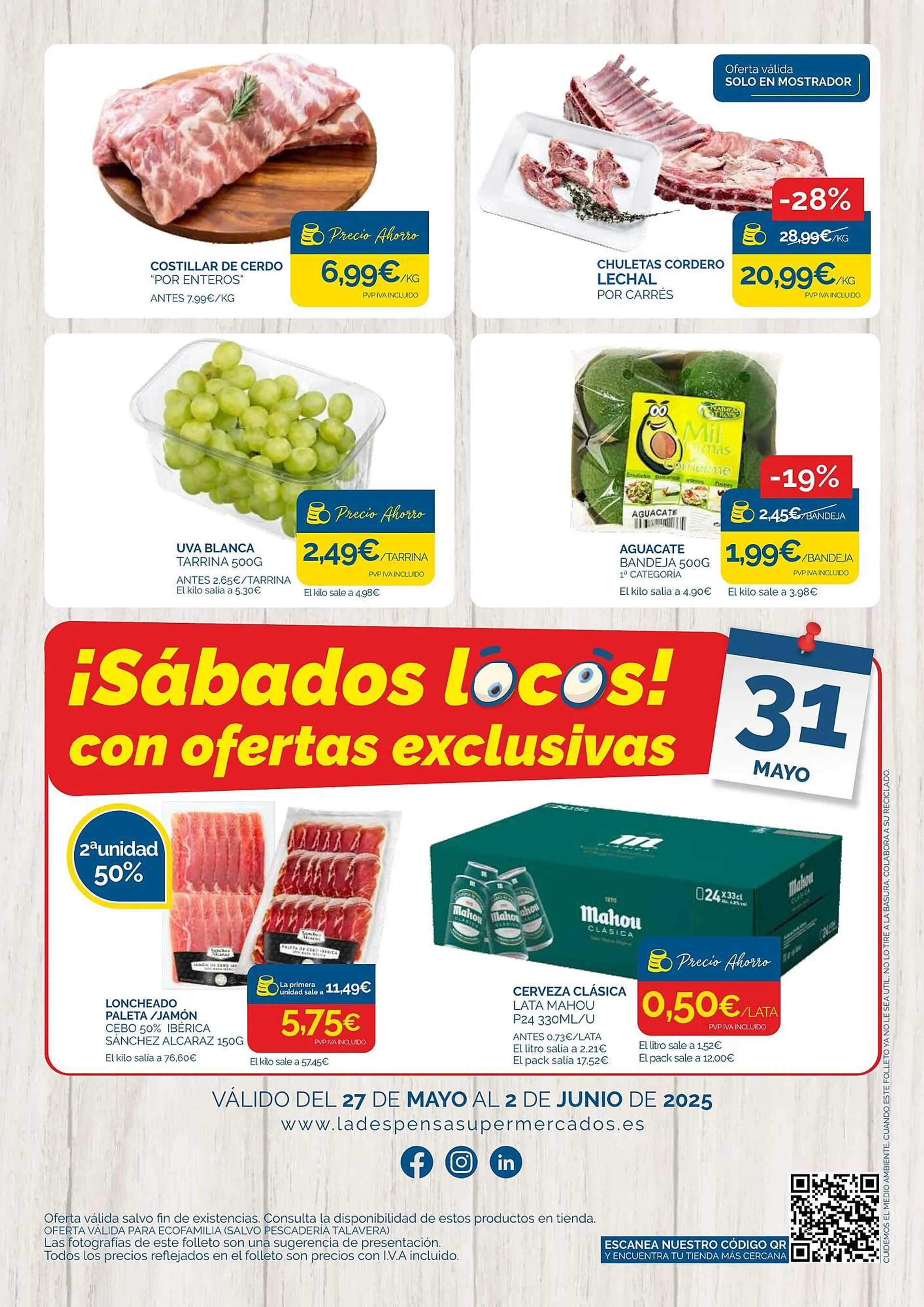 Catálogo de Folleto Cash Ecofamilia 27 de mayo al 2 de junio 2025 - Página 4