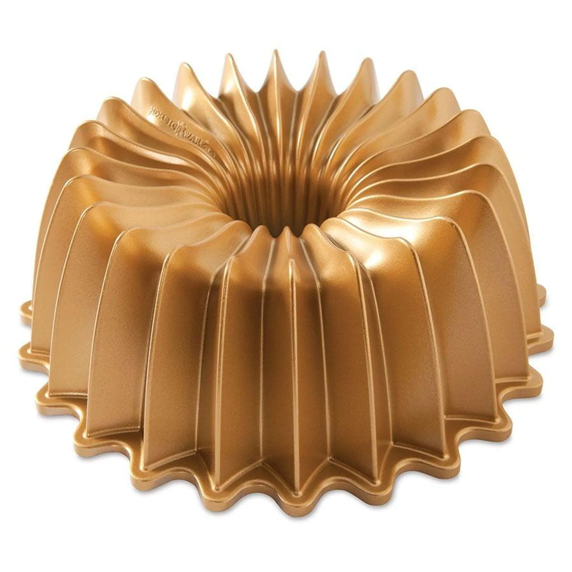 Molde pastel bundt Brillance Gold Nordic ware