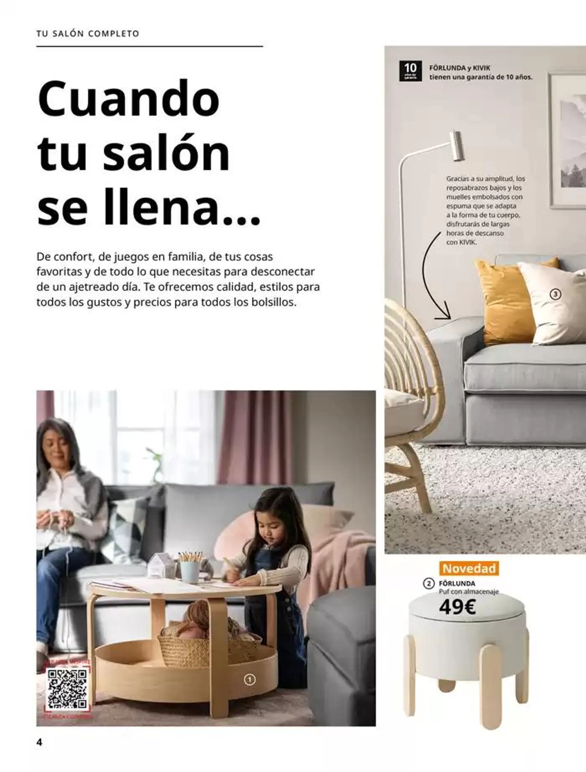 Catálogo de IKEA Catálogo Cuando la casa se llena 2 de octubre al 31 de enero 2025 - Página 4