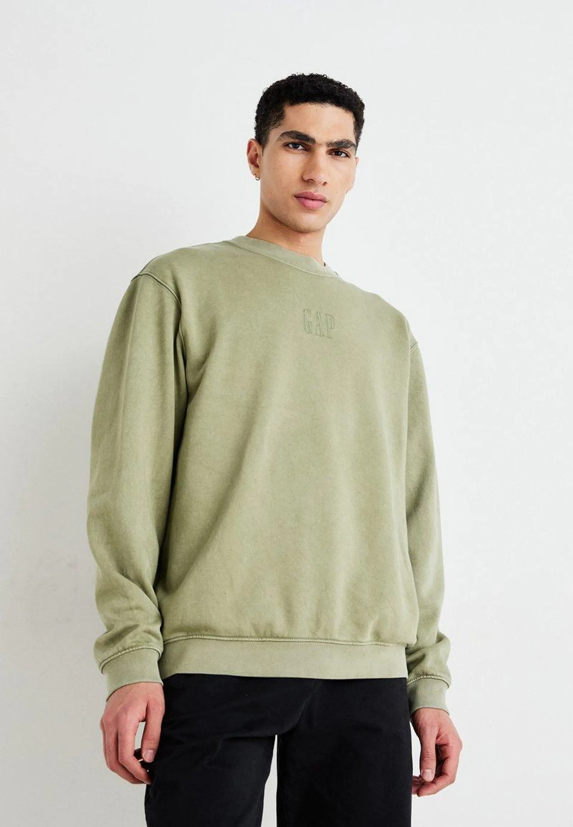 FASHION LOGO CREW BACK - Sudadera - walden green