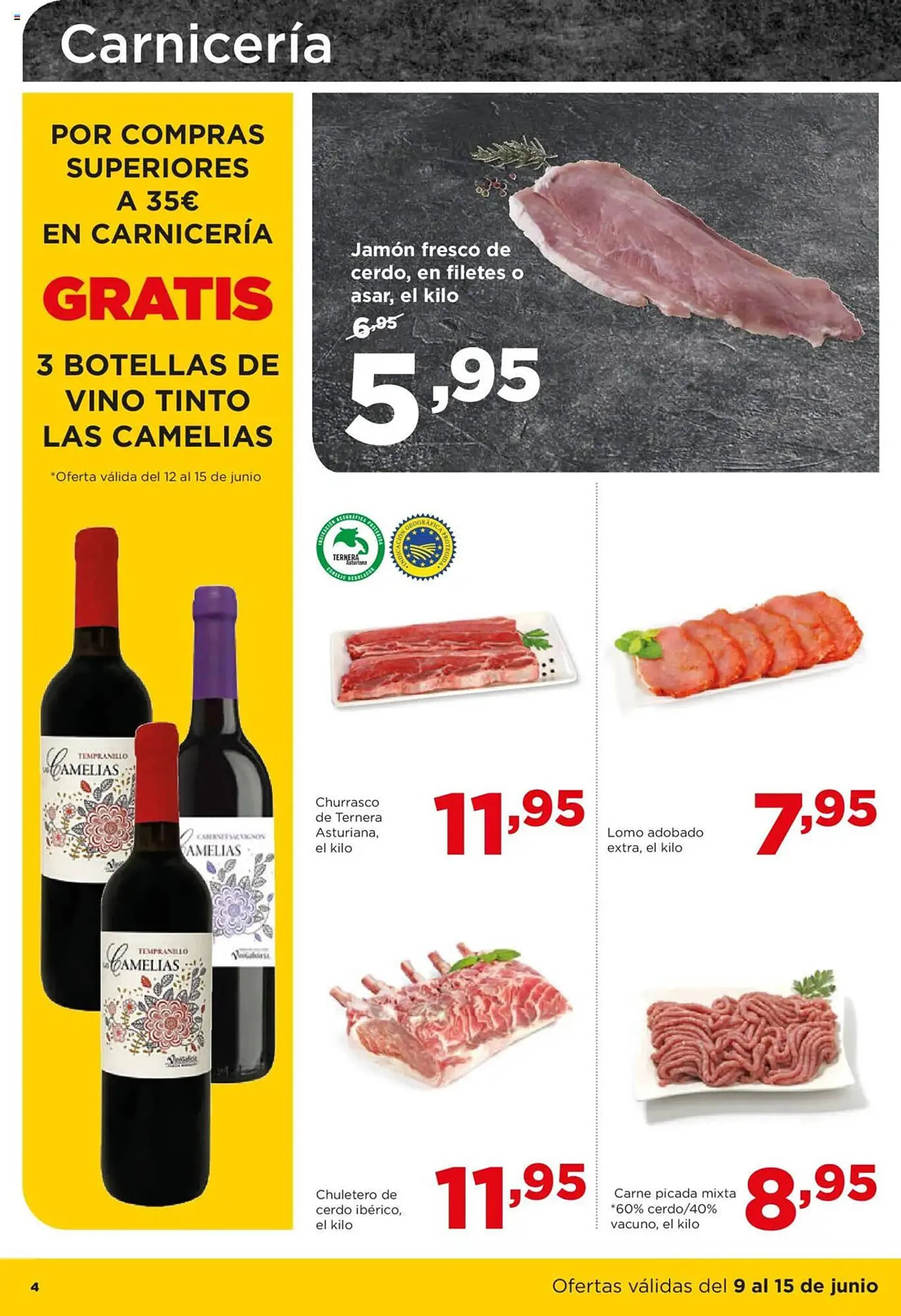 Catálogo de Folleto Alimerka 9 de junio al 15 de junio 2025 - Página 4