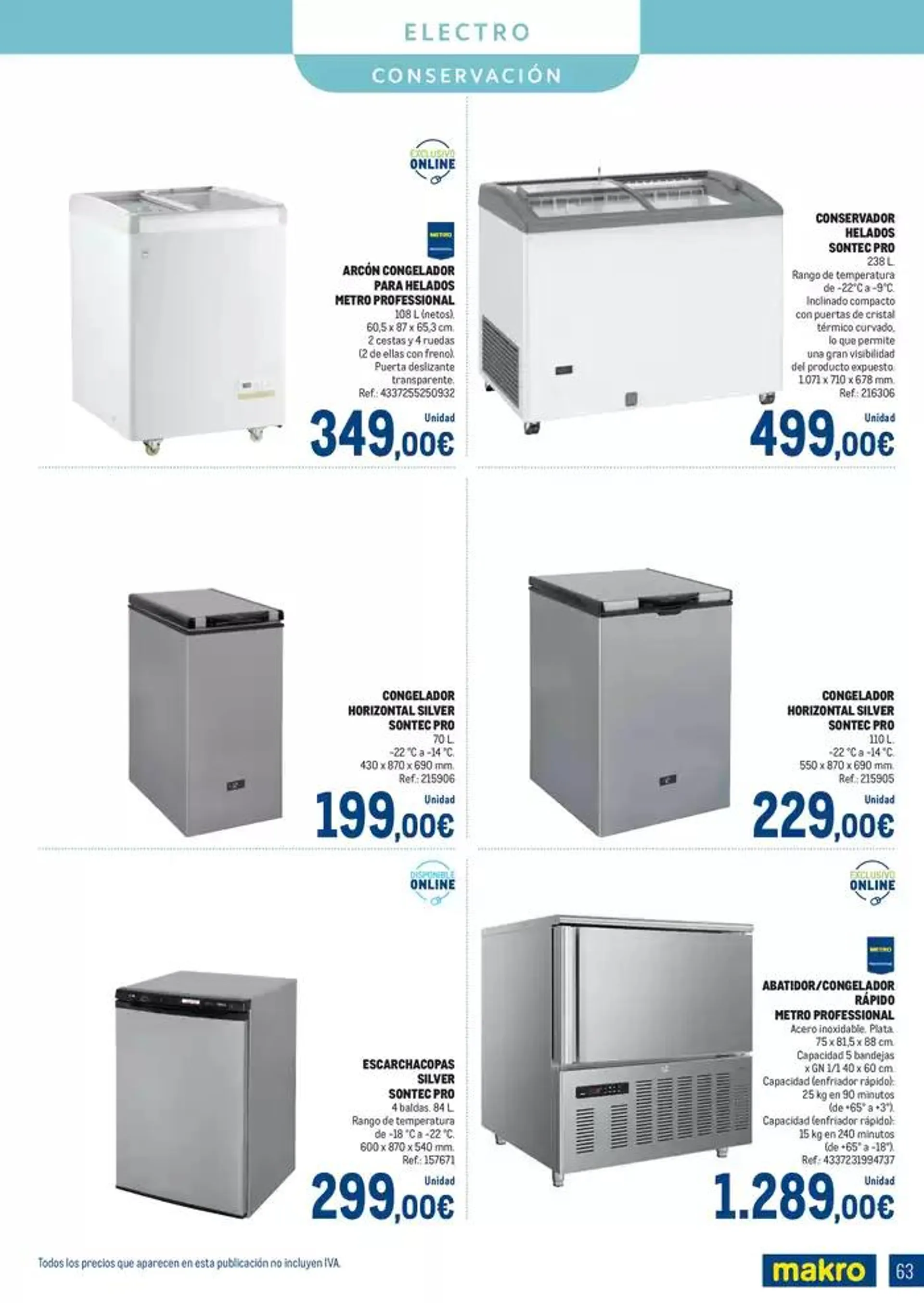 Catálogo de Especial Congelados Sur 5 de mayo al 1 de junio 2025 - Página 63