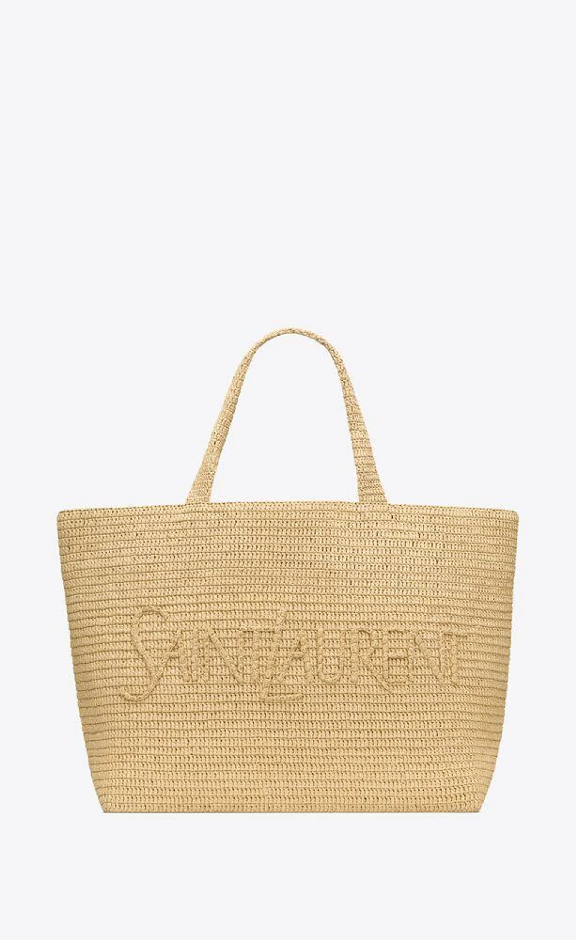 bolso tote saint laurent de rafia