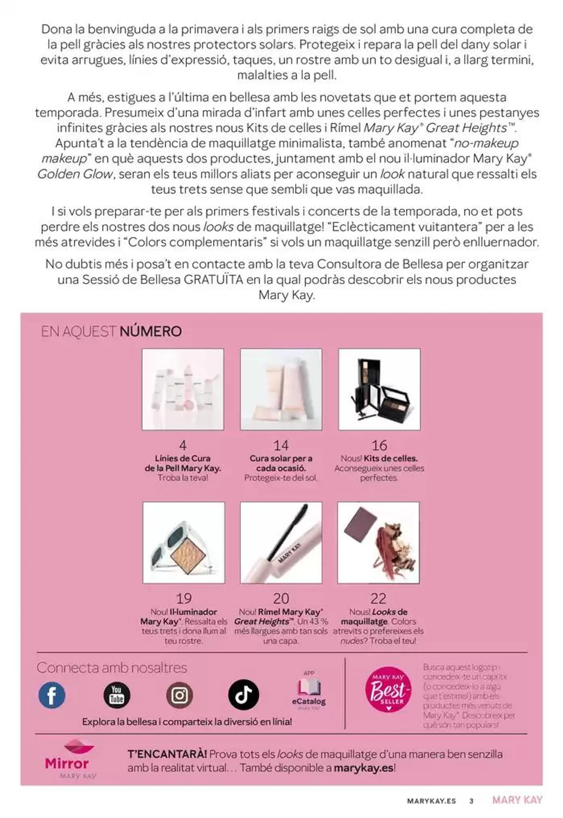 Catálogo de Folleto "Belleza Mary Kay" Catalán - Primavera 2025 16 de abril al 30 de abril 2025 - Página 3