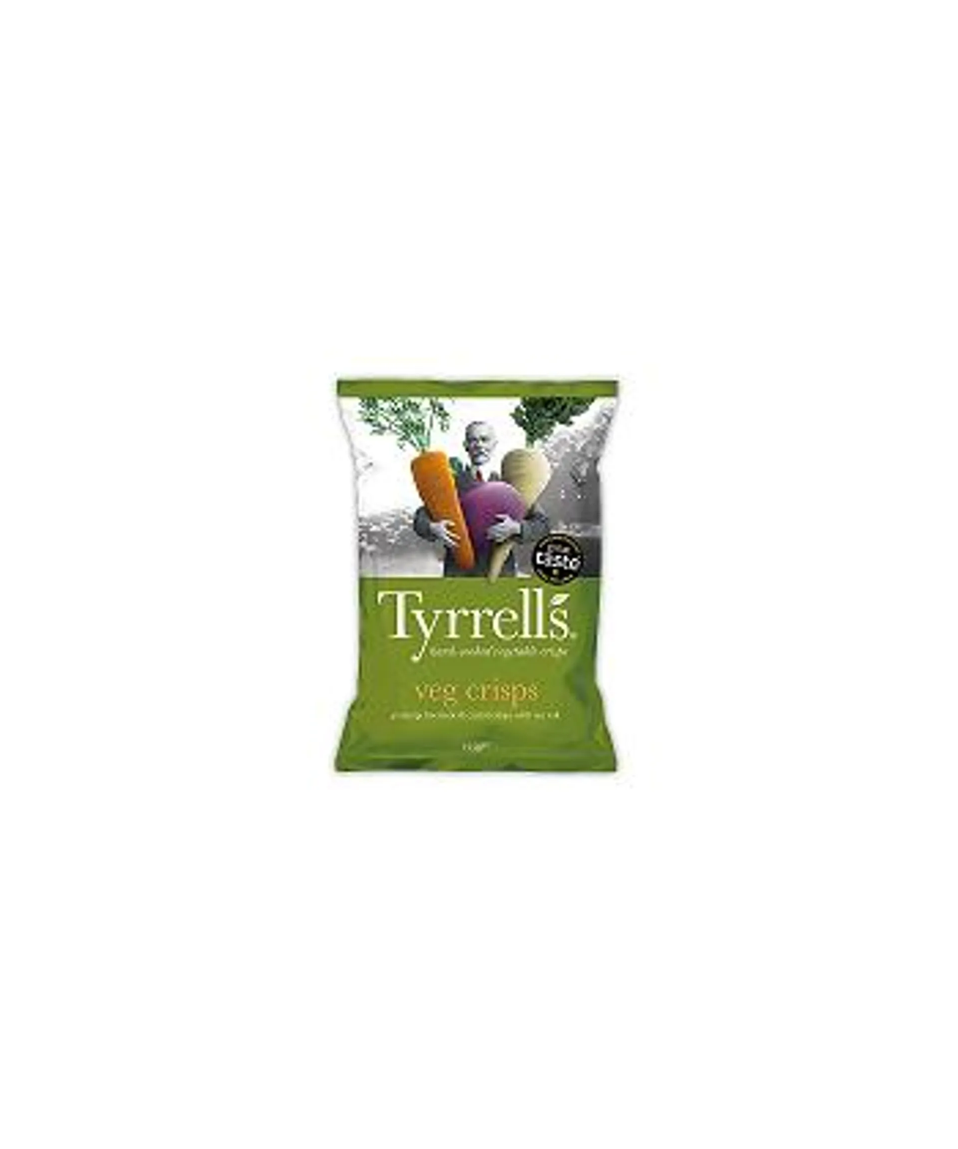 Vegetable chips 40 gr. Tyrrell's