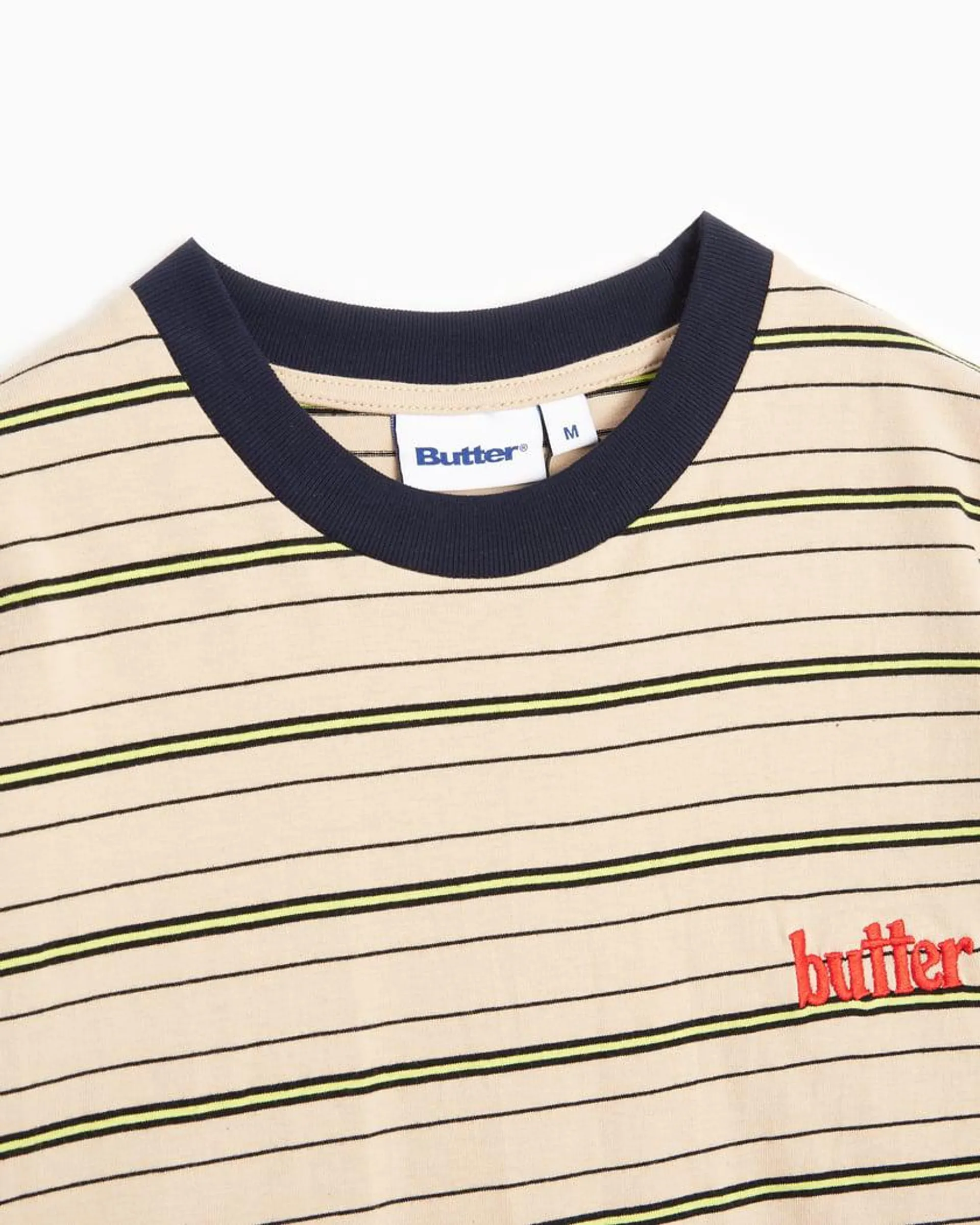 Butter Goods Park Men's Striped T-Shirt