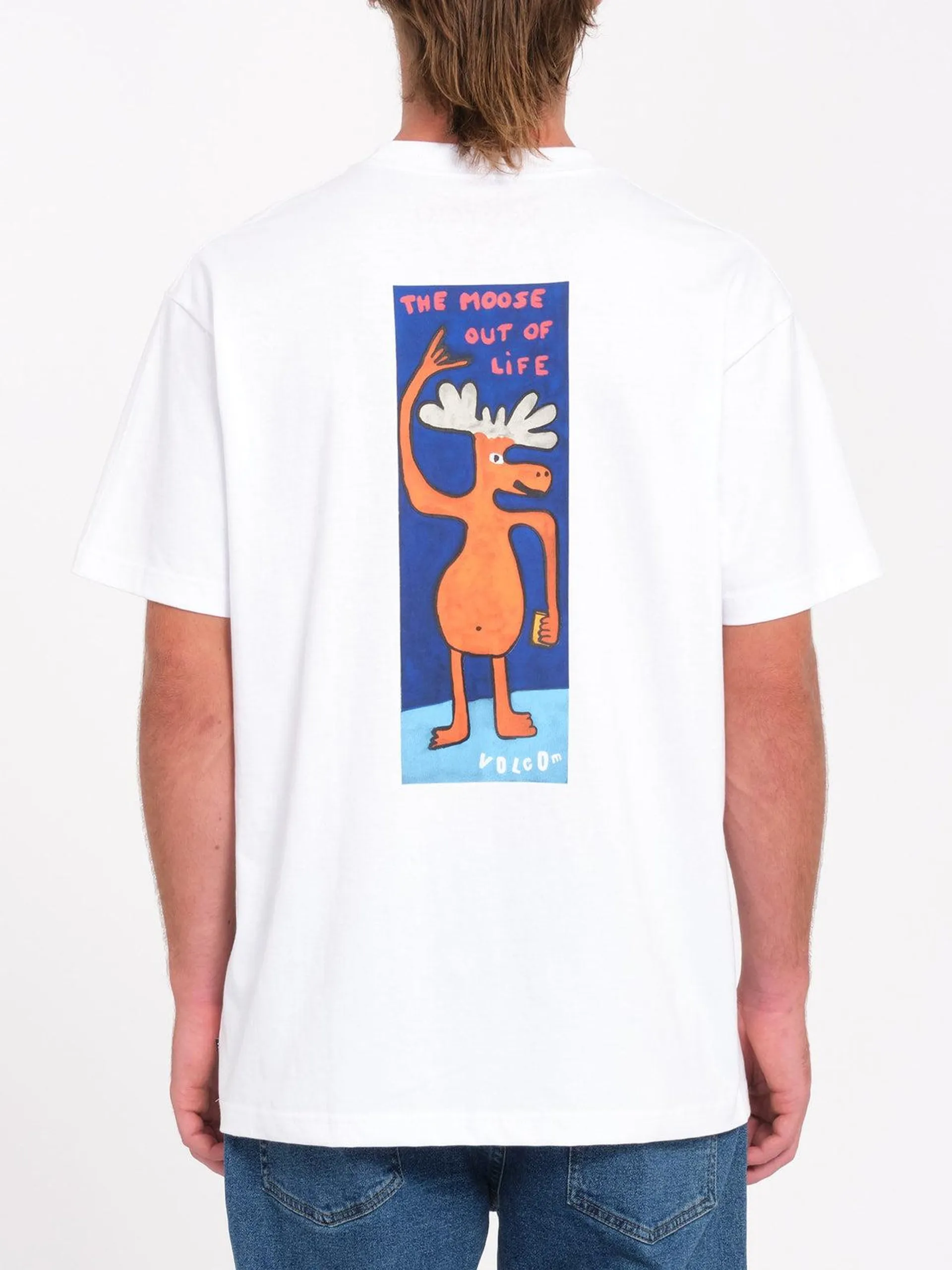 Camiseta Olivmoose - White