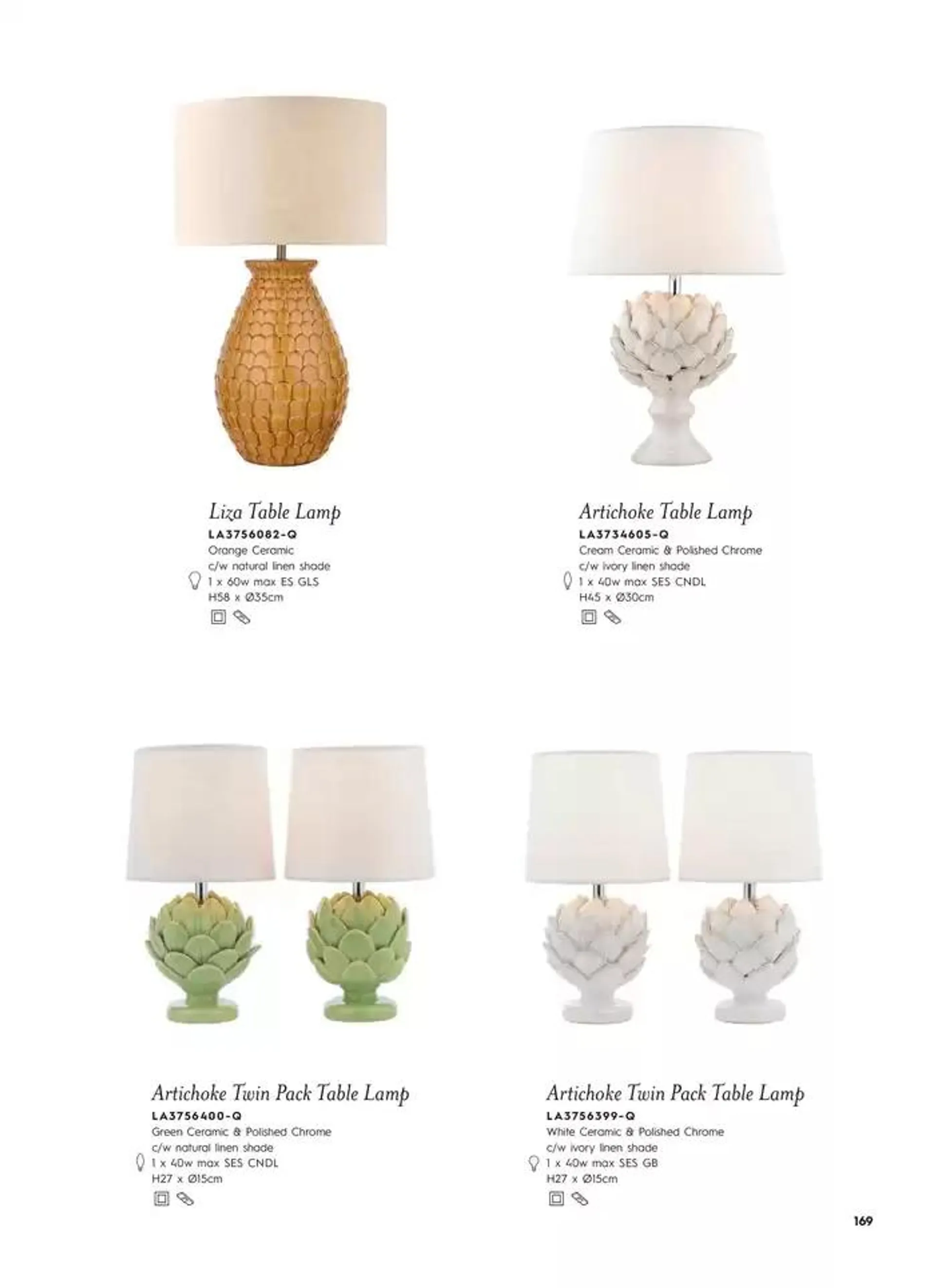 Catálogo de Lighting & Mirror Collection 12 de marzo al 31 de agosto 2025 - Página 171