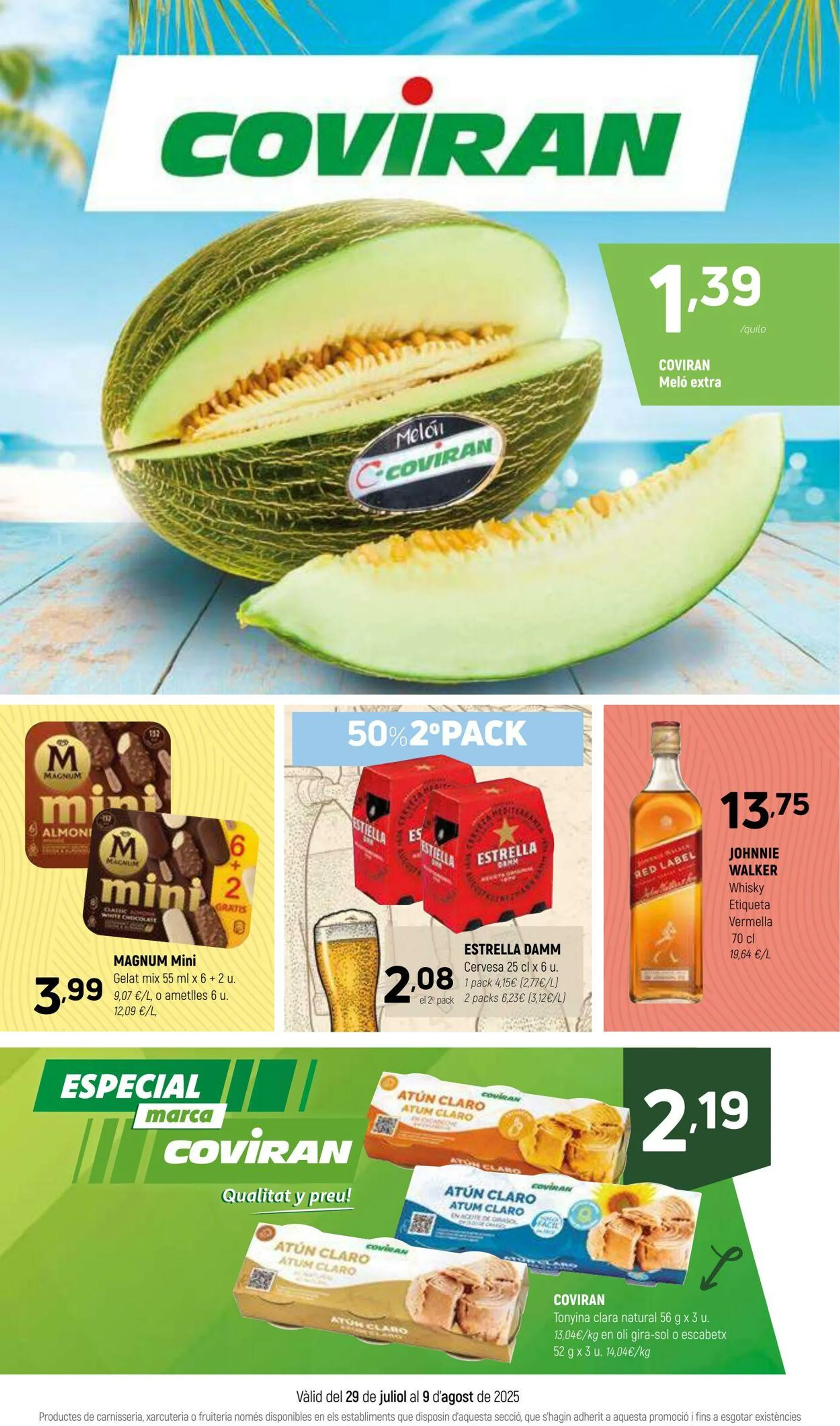 Catálogo de Coviran Oferta actual 29 de julio al 11 de agosto 2025 - Página 1