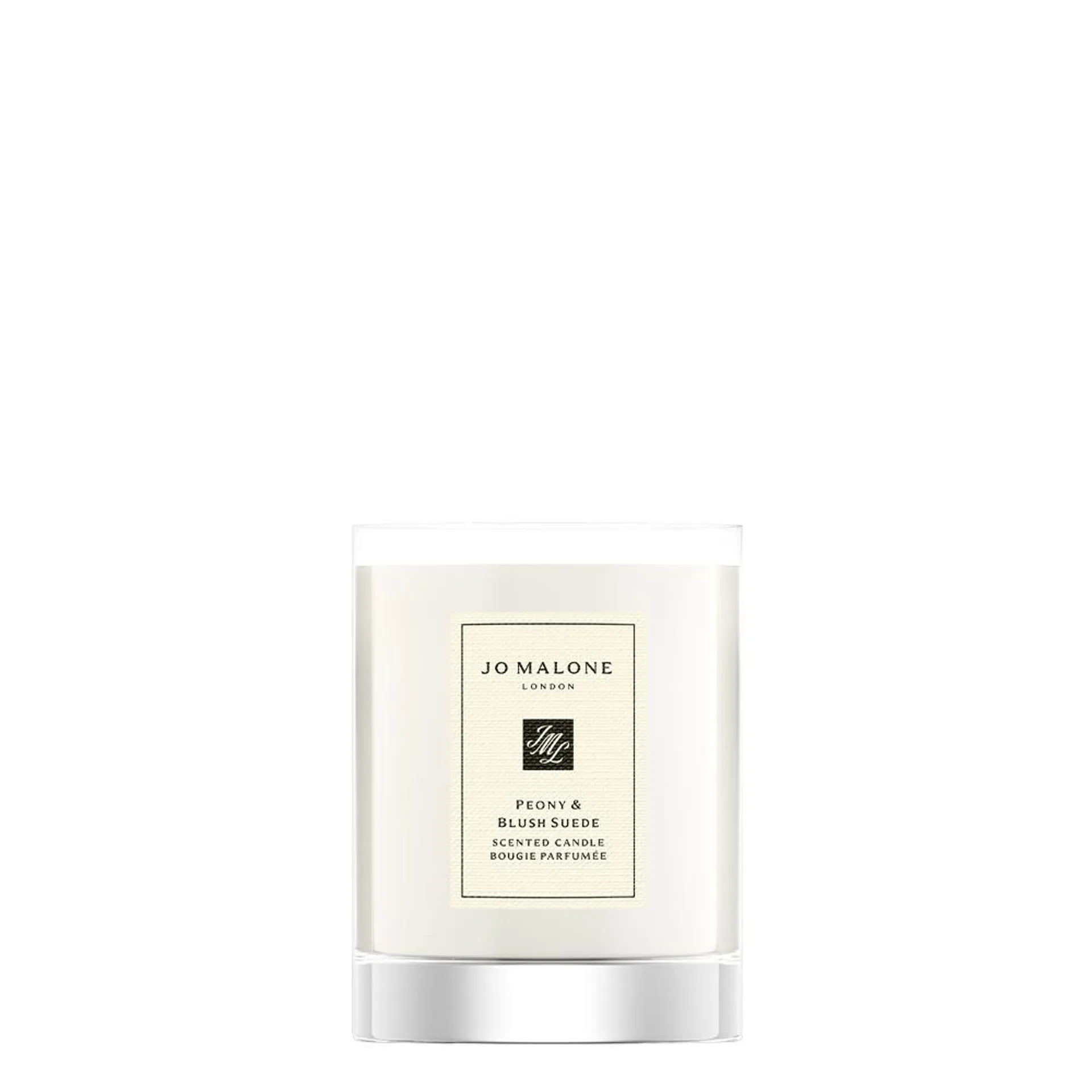 Peony & Blush Suede Travel Candle