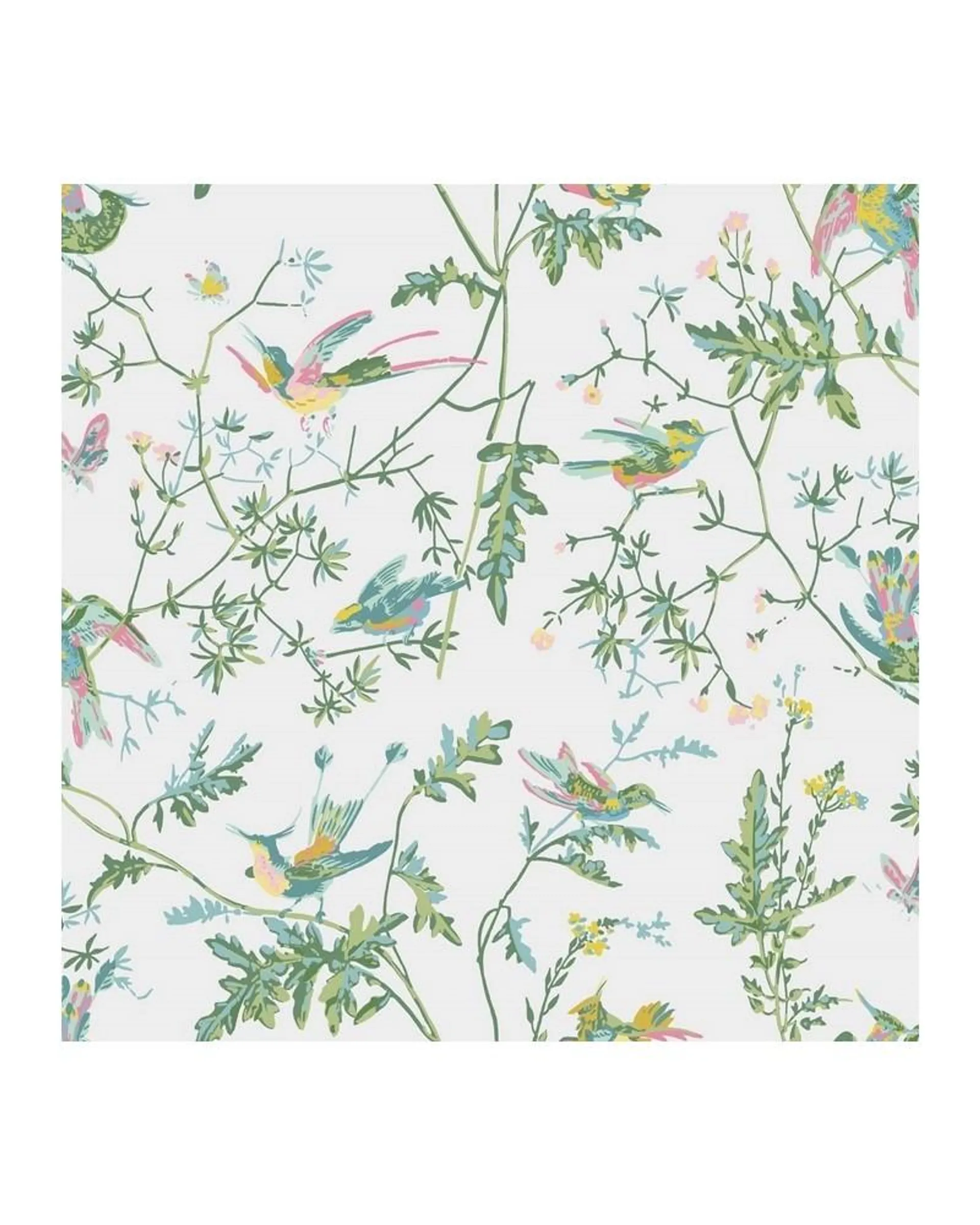 PAPEL PINTADO 112-4015 HUMMINGBIRDS