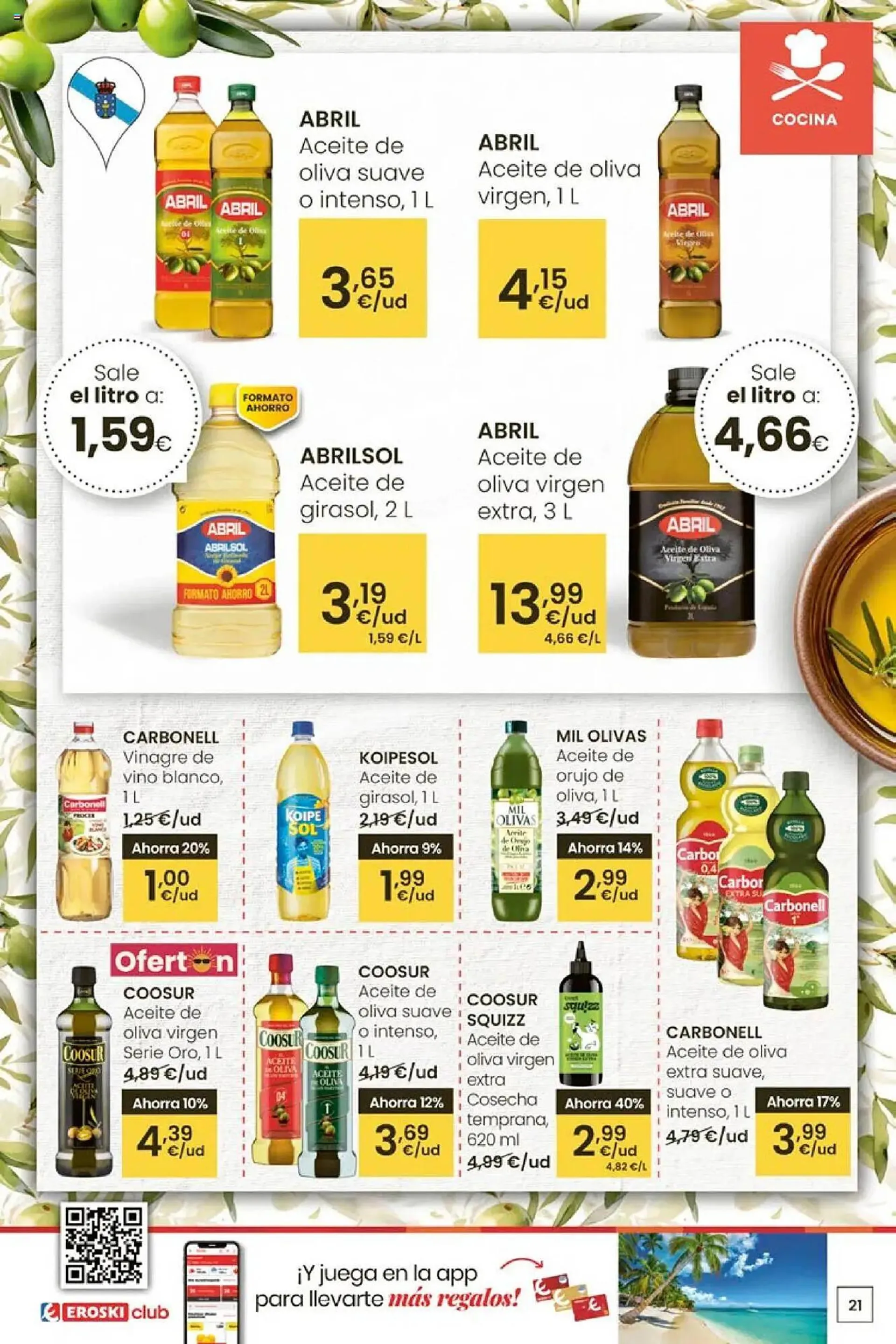 Catálogo de Folleto Eroski 12 de junio al 1 de julio 2025 - Página 21
