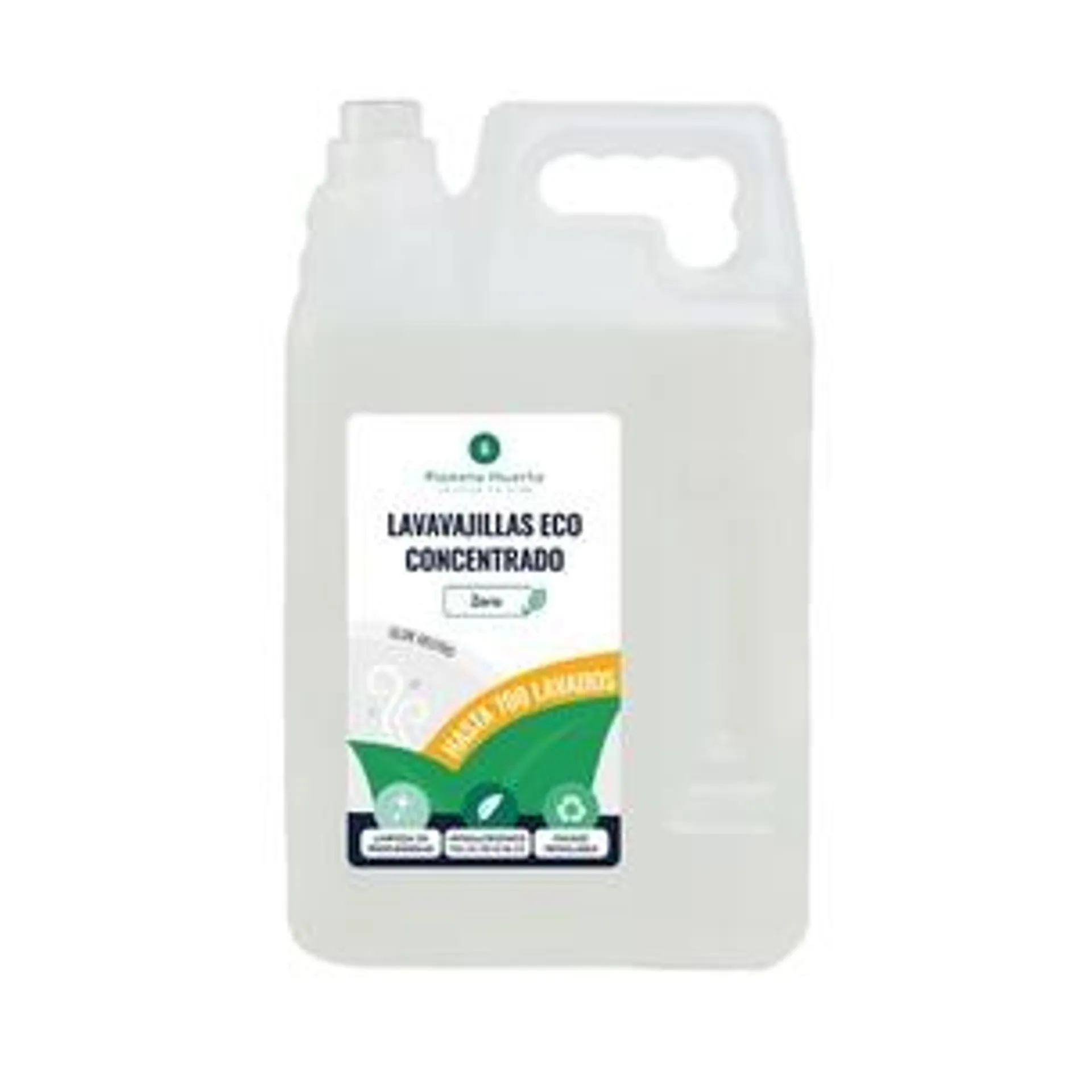 Lavavajillas Manual Hipoalergénico Sin perfume Eco Planeta Huerto 5l