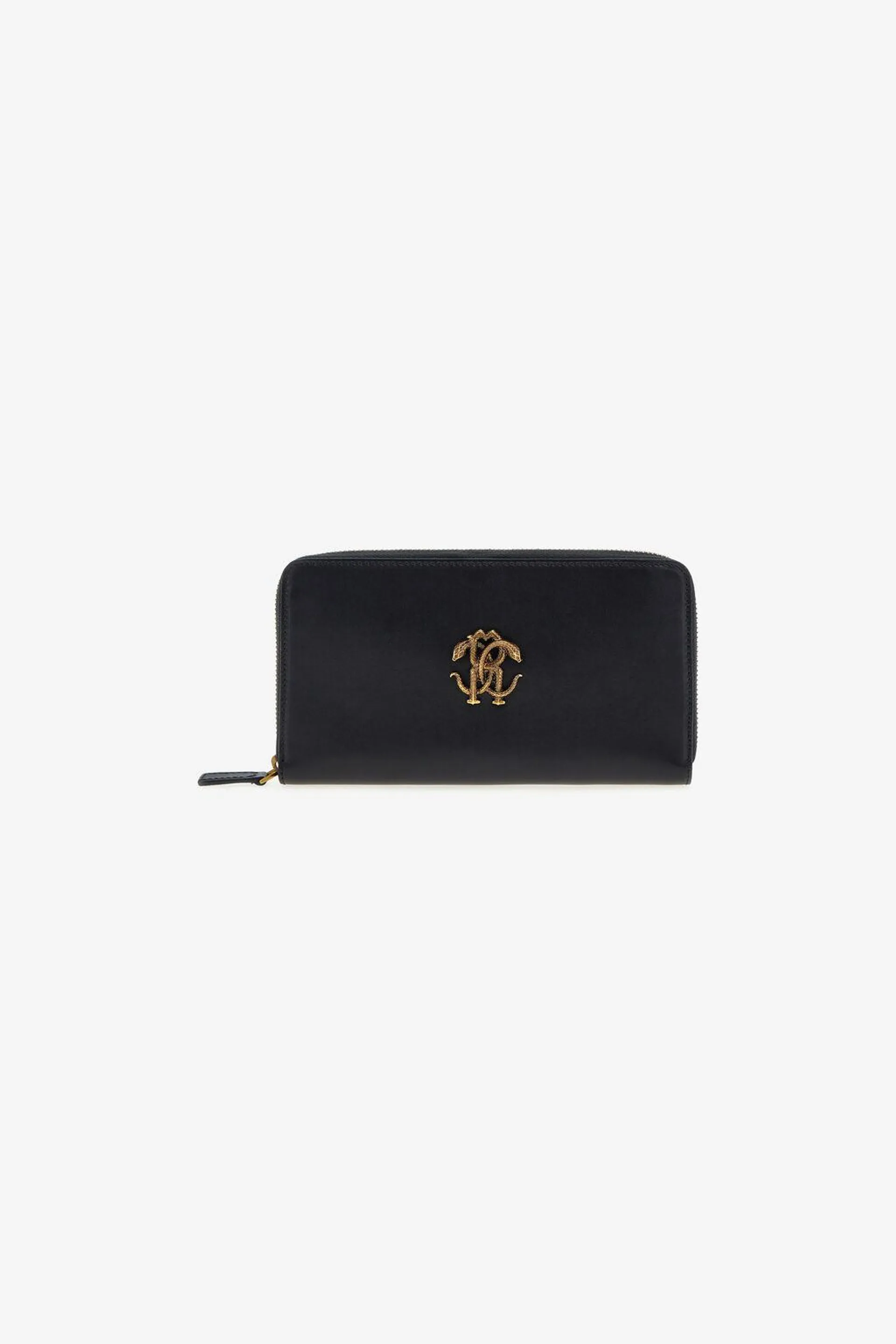 Wallet with Monogram RC and zip