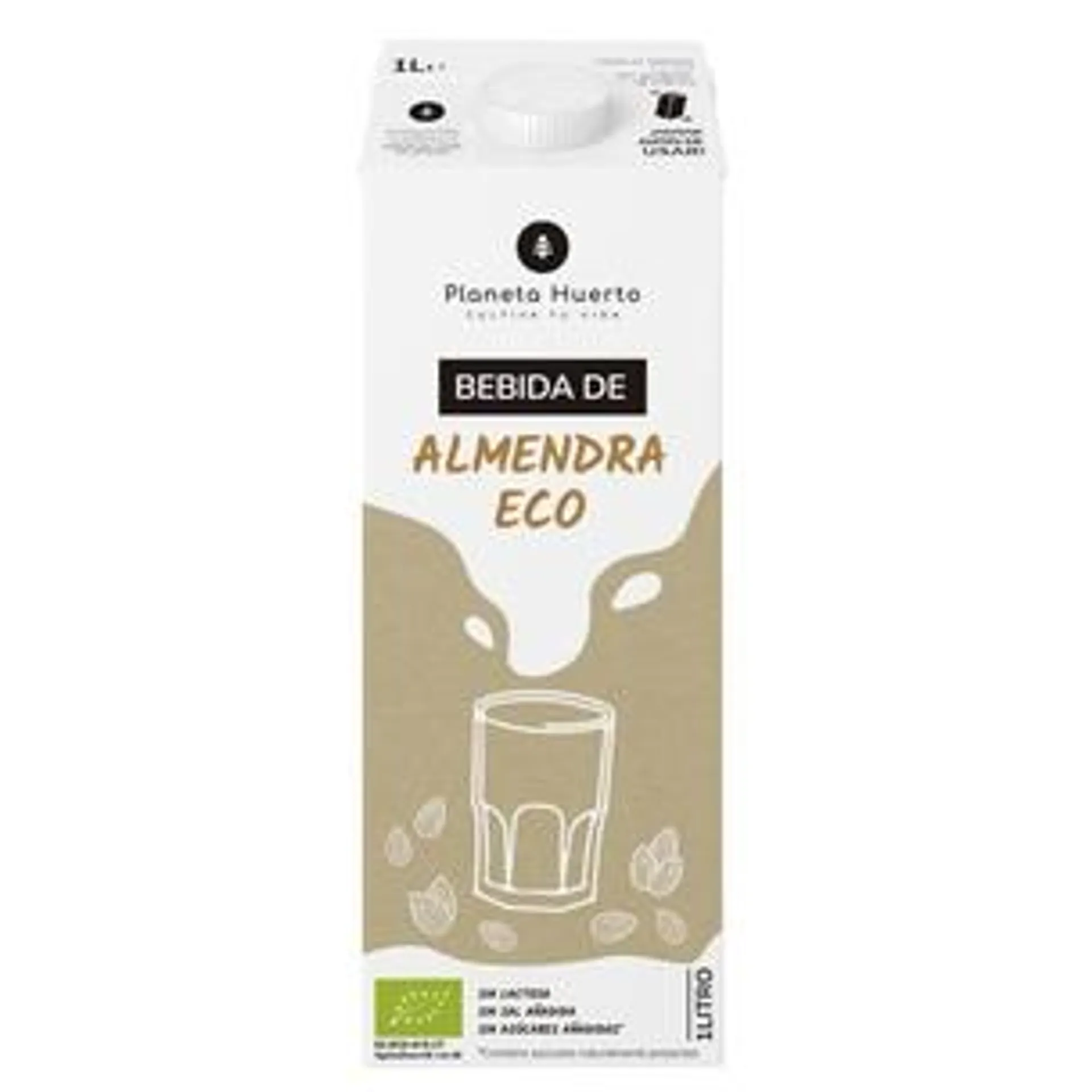 Bebida de Almendra Eco Planeta Huerto 1L