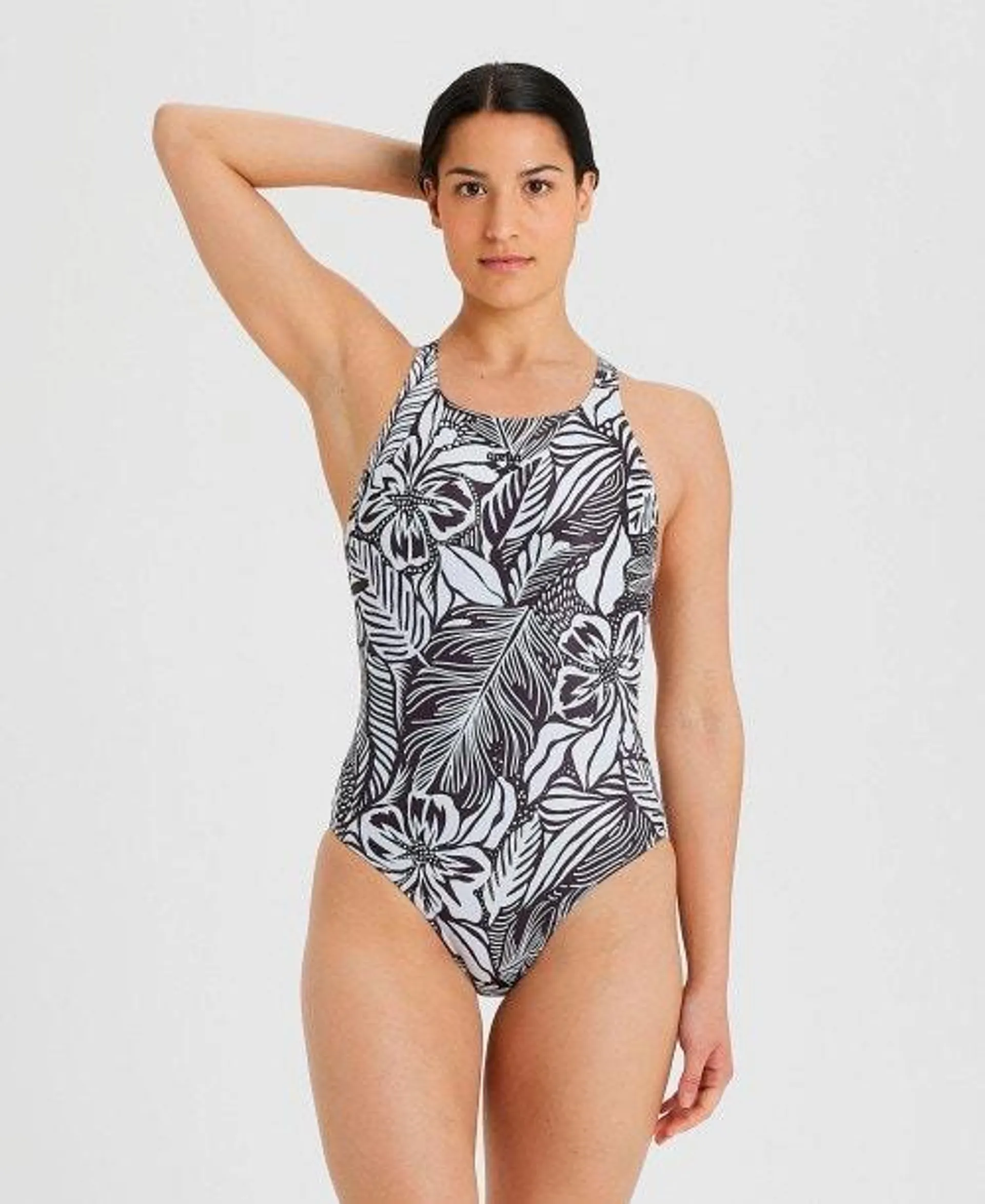 Bañador Mujer Estampado Tropical