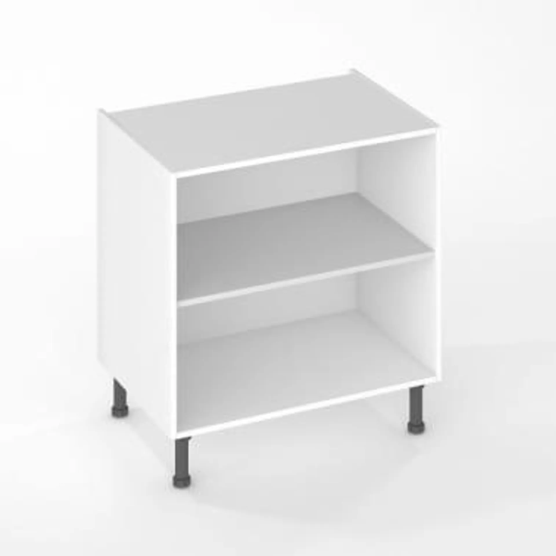 Mueble de cocina bajo blanco 70x80x58cm