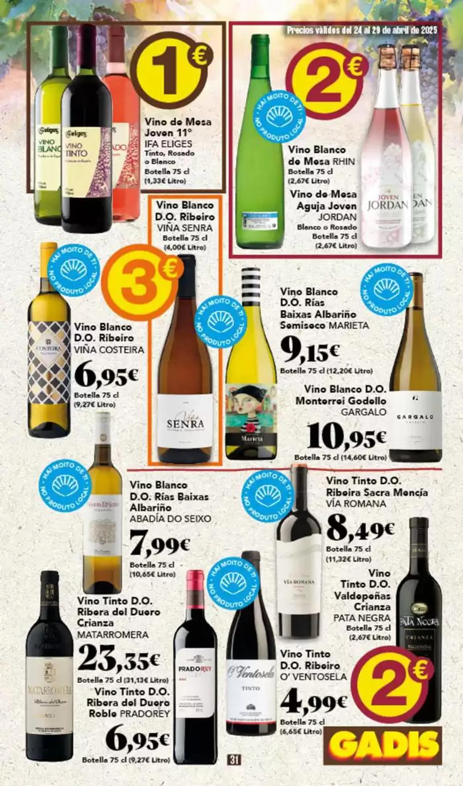 Catálogo de Especial Precios Redondos 24 de abril al 29 de abril 2025 - Página 31