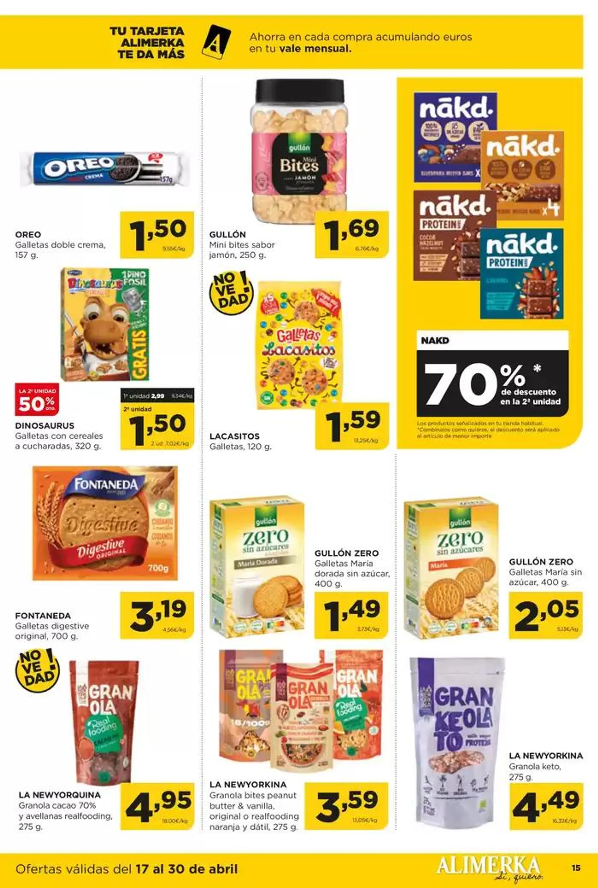 Catálogo de Ofertas válidas en Castilla y León y Galicia del 17 al 30 de abril 17 de abril al 30 de abril 2025 - Página 15