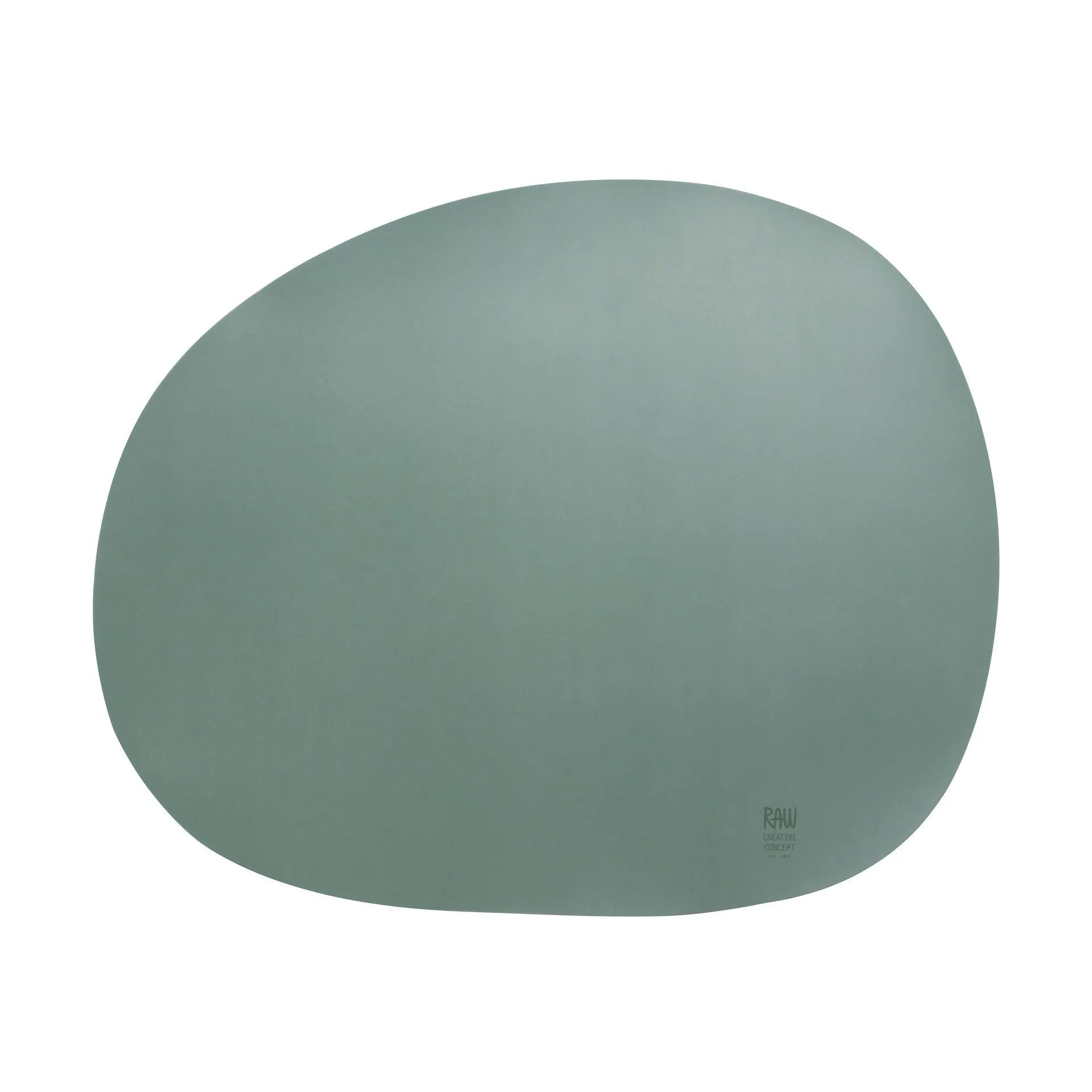 Mantel individual Raw 41 x 33,5 cm verde