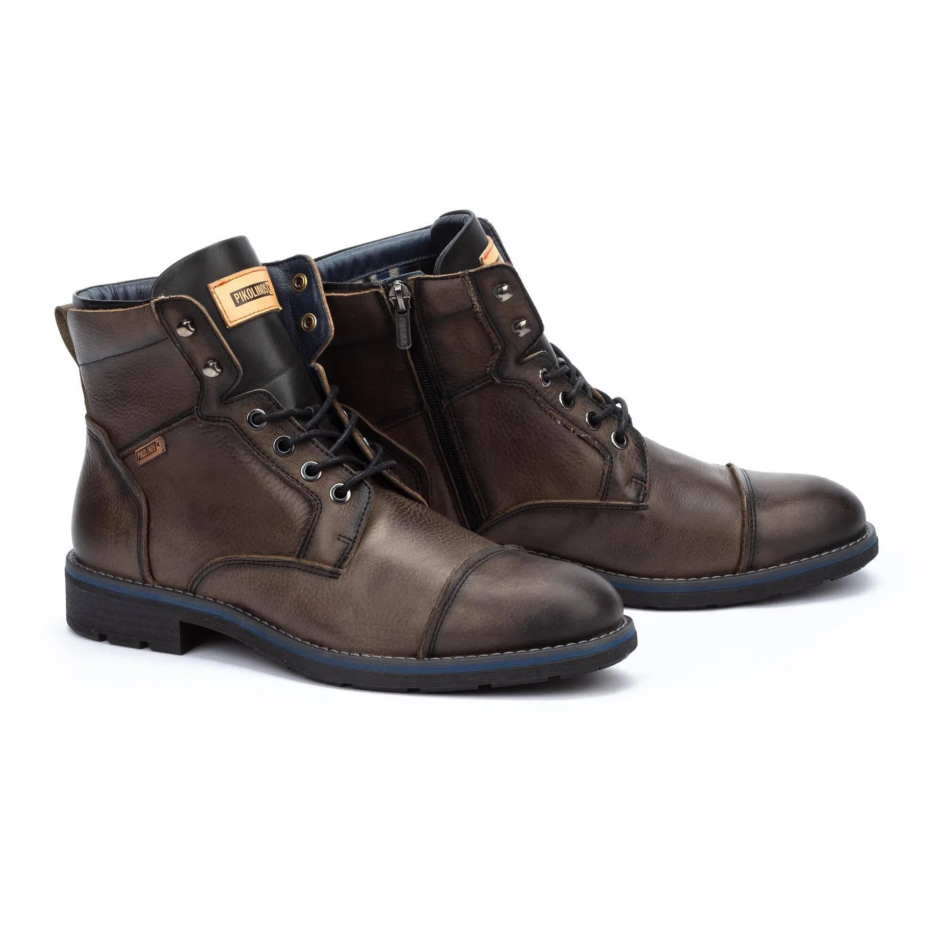 YORK York botas con cremallera