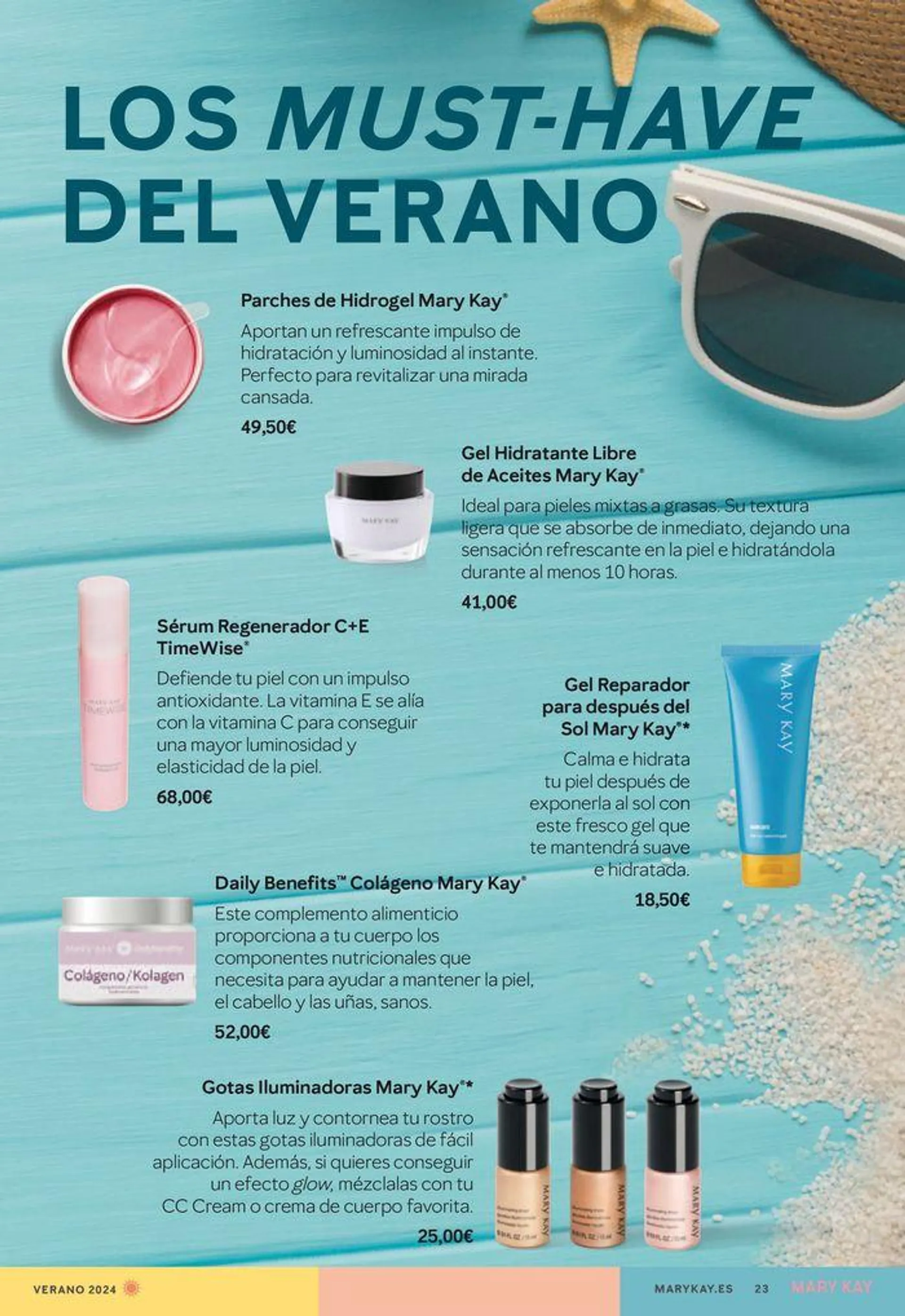 Folleto "Belleza Mary Kay" - Verano 2024 - 23