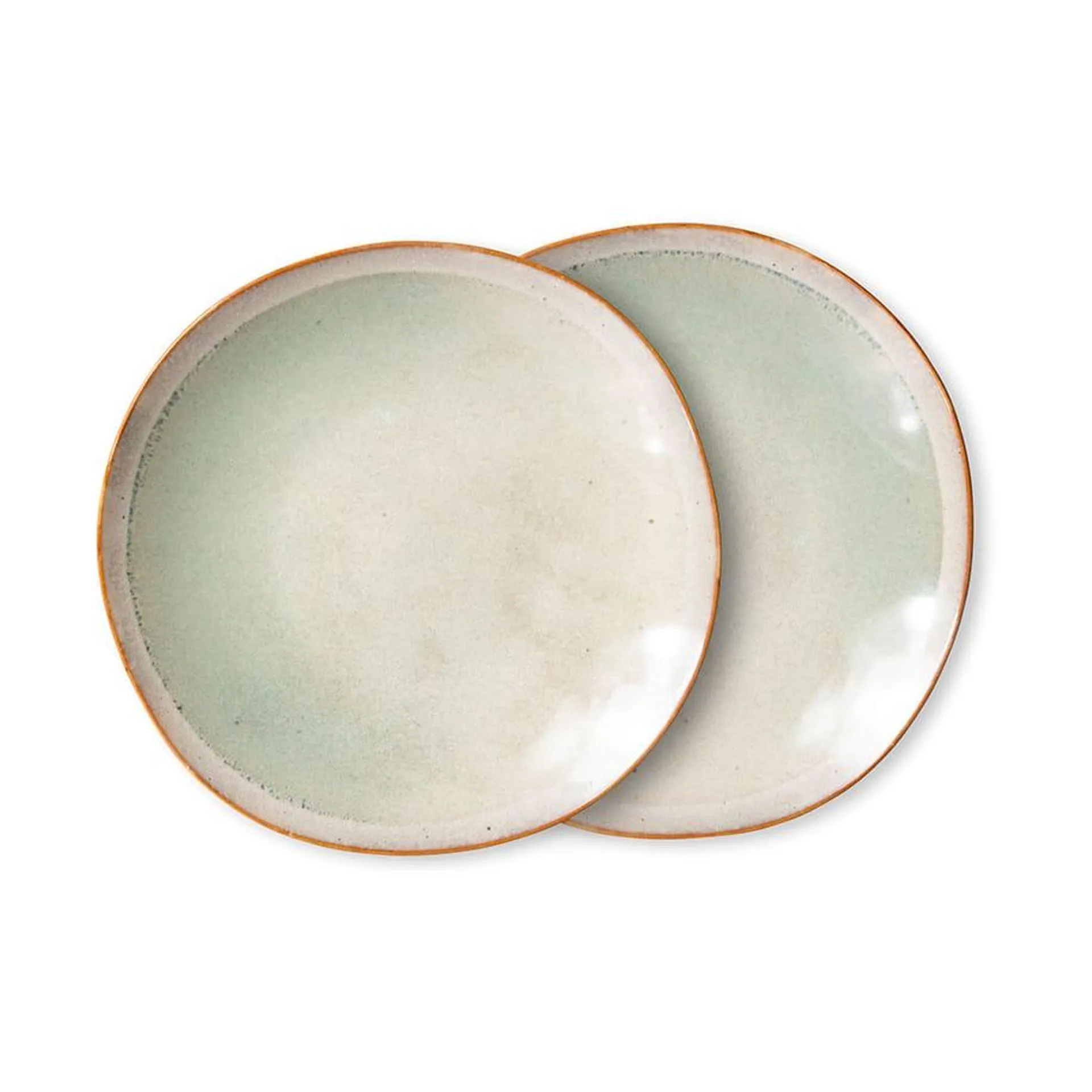 Plato 70's, 22 cm 2-pack Niebla