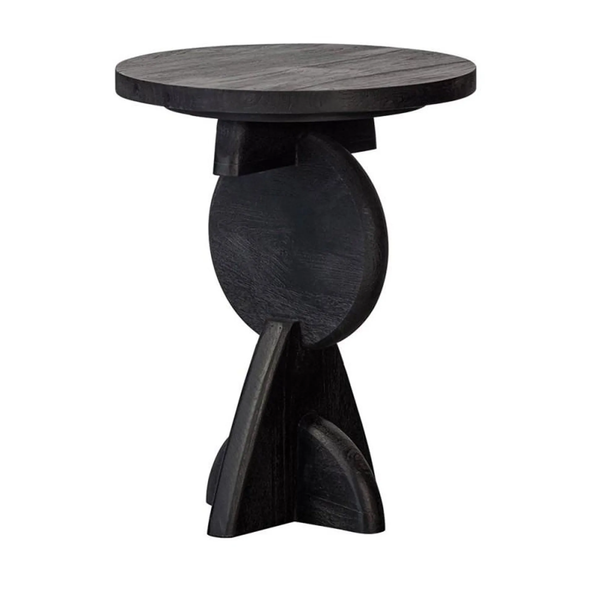 Pete mango wood side table