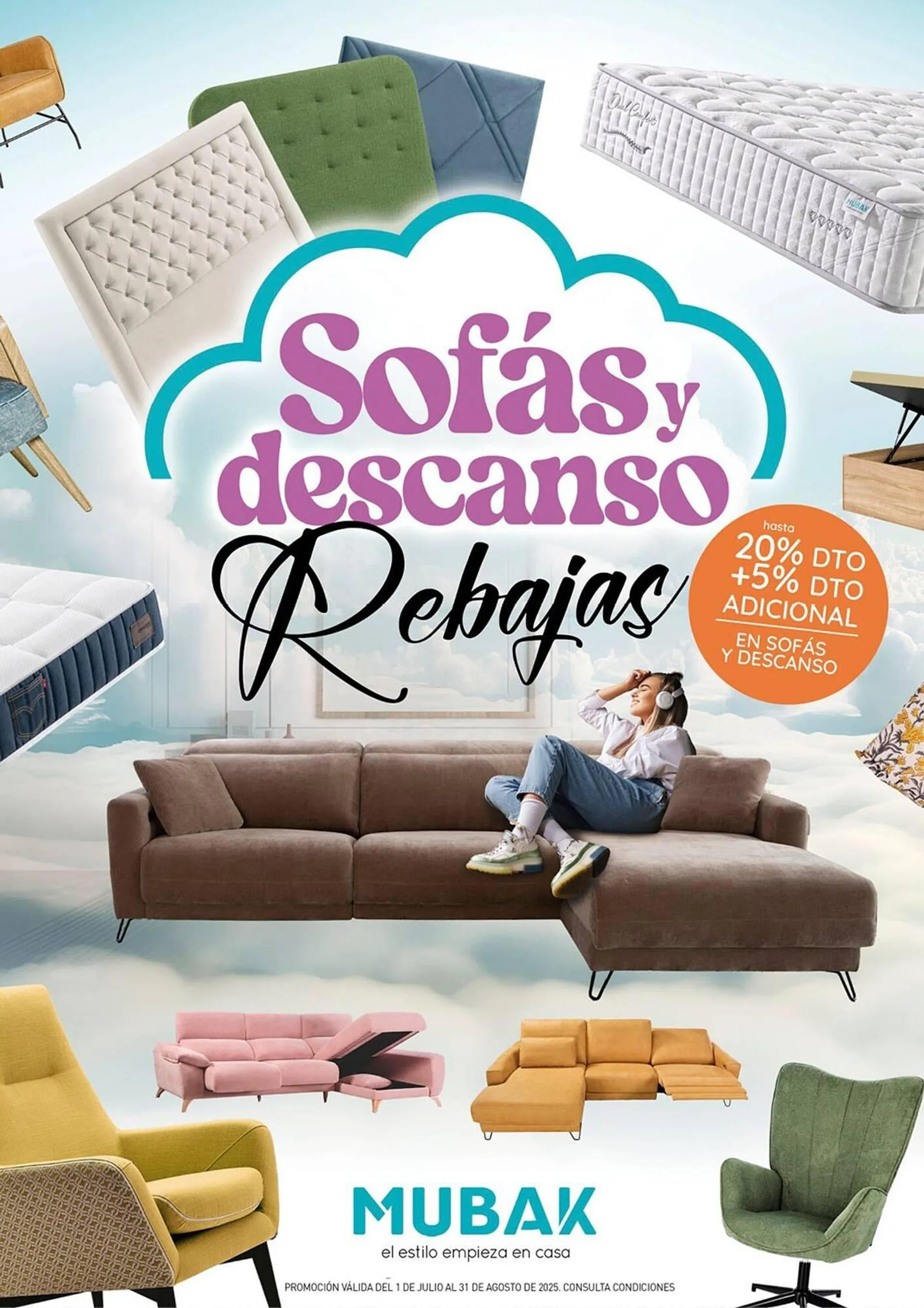 Catálogo de Folleto Mubak 1 de julio al 31 de agosto 2025 - Página 1
