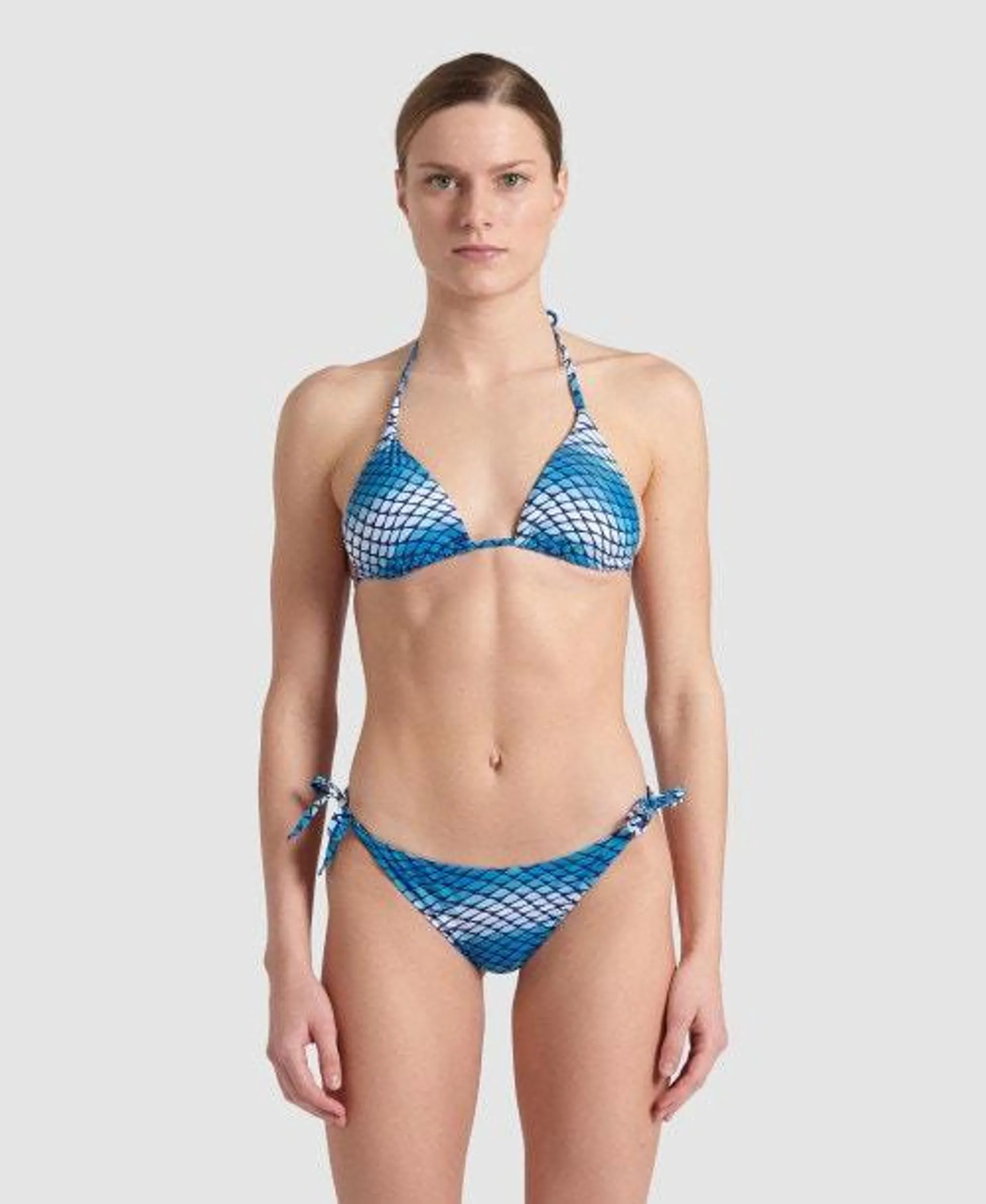 Bikini triángulo Mujer arena Water Print Múltiples estampados