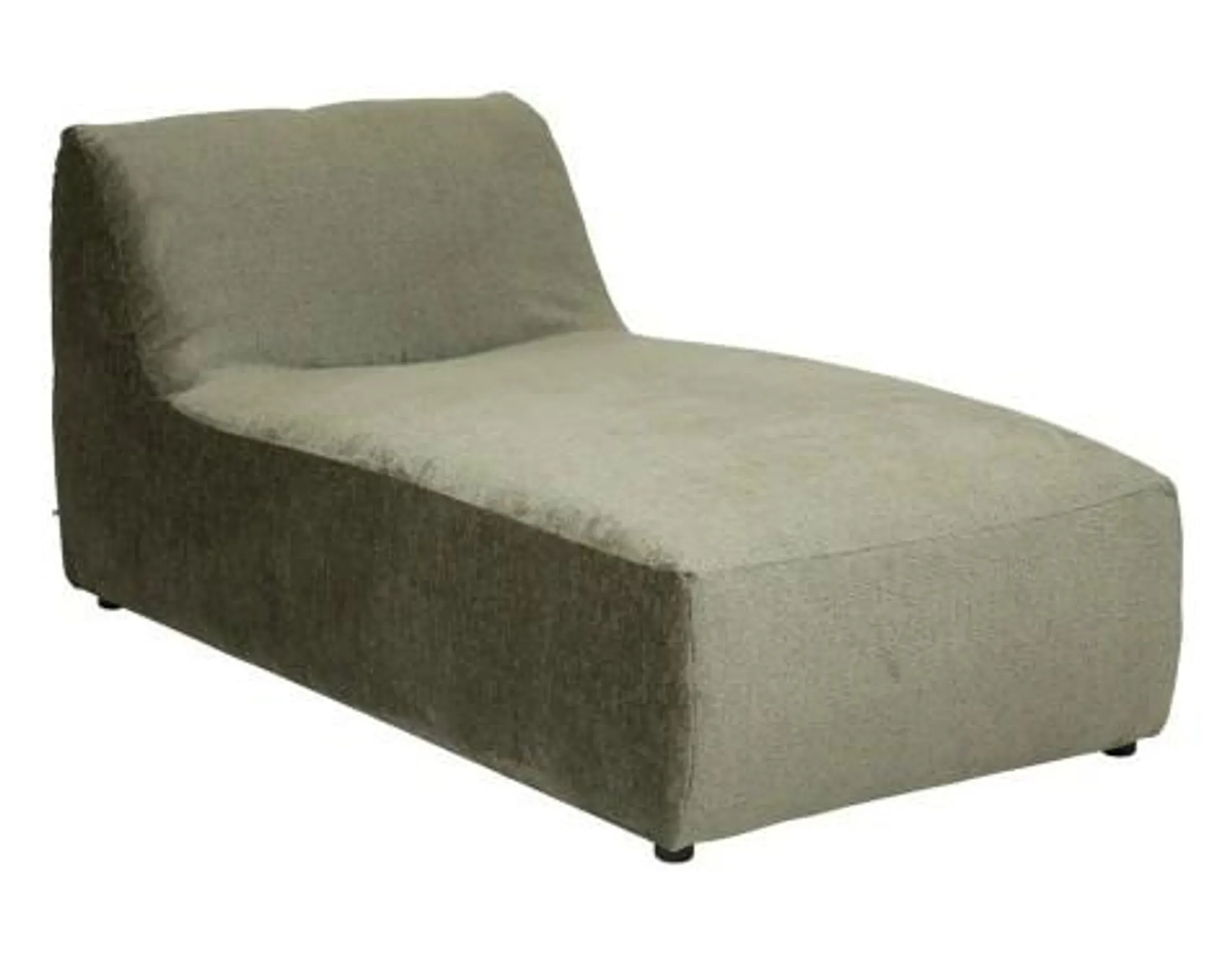 Chaise Longue Modular Terciopelo Petra Verde