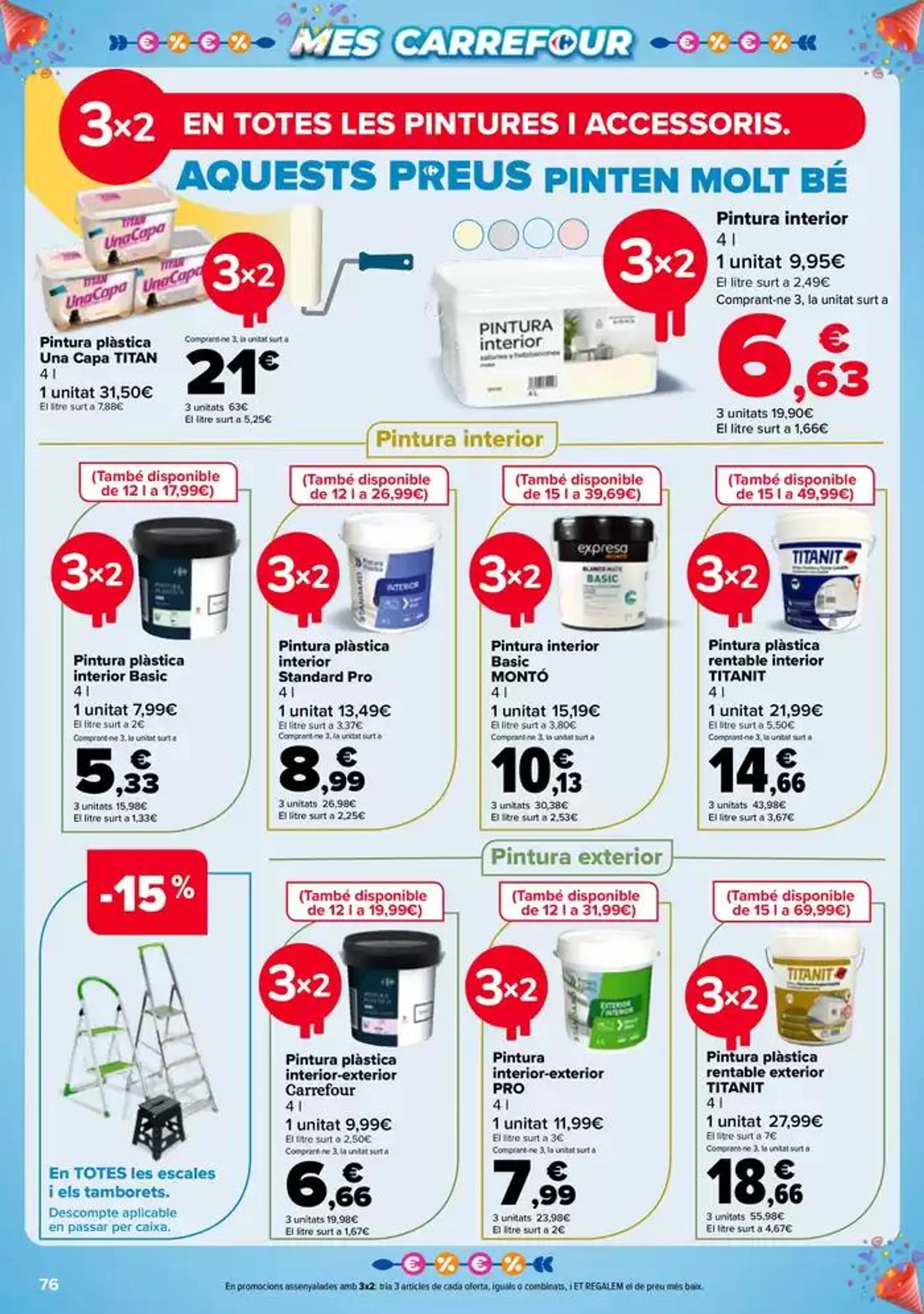Catálogo de 3x2 + CHOLLOS 22 de abril al 12 de mayo 2025 - Página 76