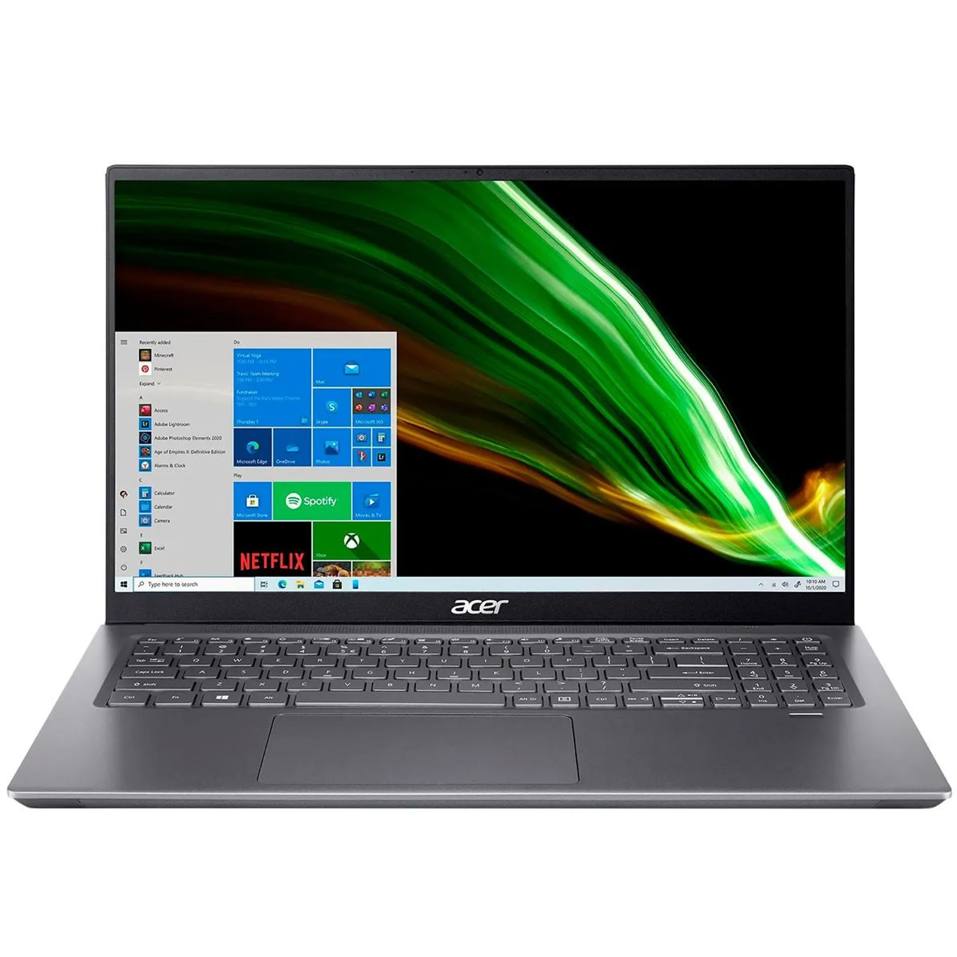 PORTÁTIL ACER SWIFT X DE 41CM (16,1'') SFX16-51G-51K2 NX.AYKEB.001 16GB - 512GB SSD