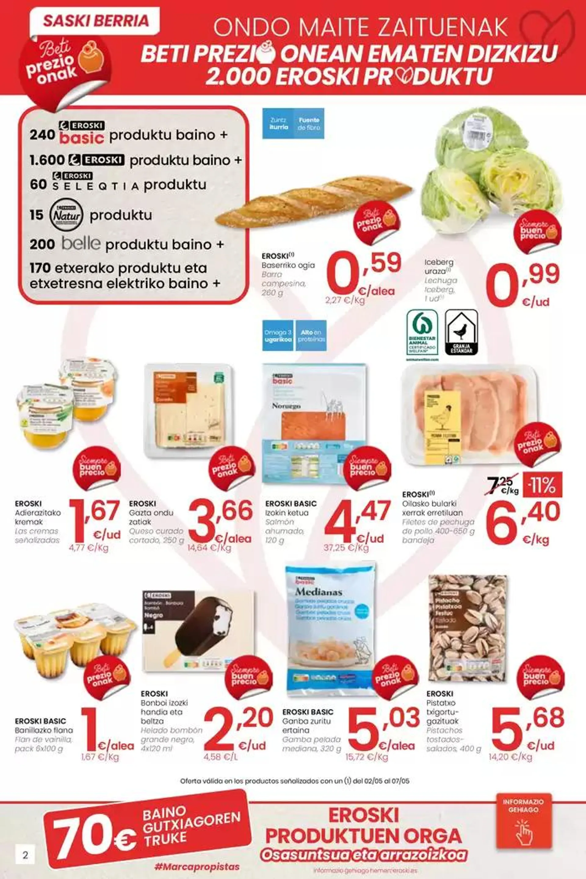 Catálogo de AUKERA OFERTA EROSKI CITY 2 de mayo al 13 de mayo 2025 - Página 2