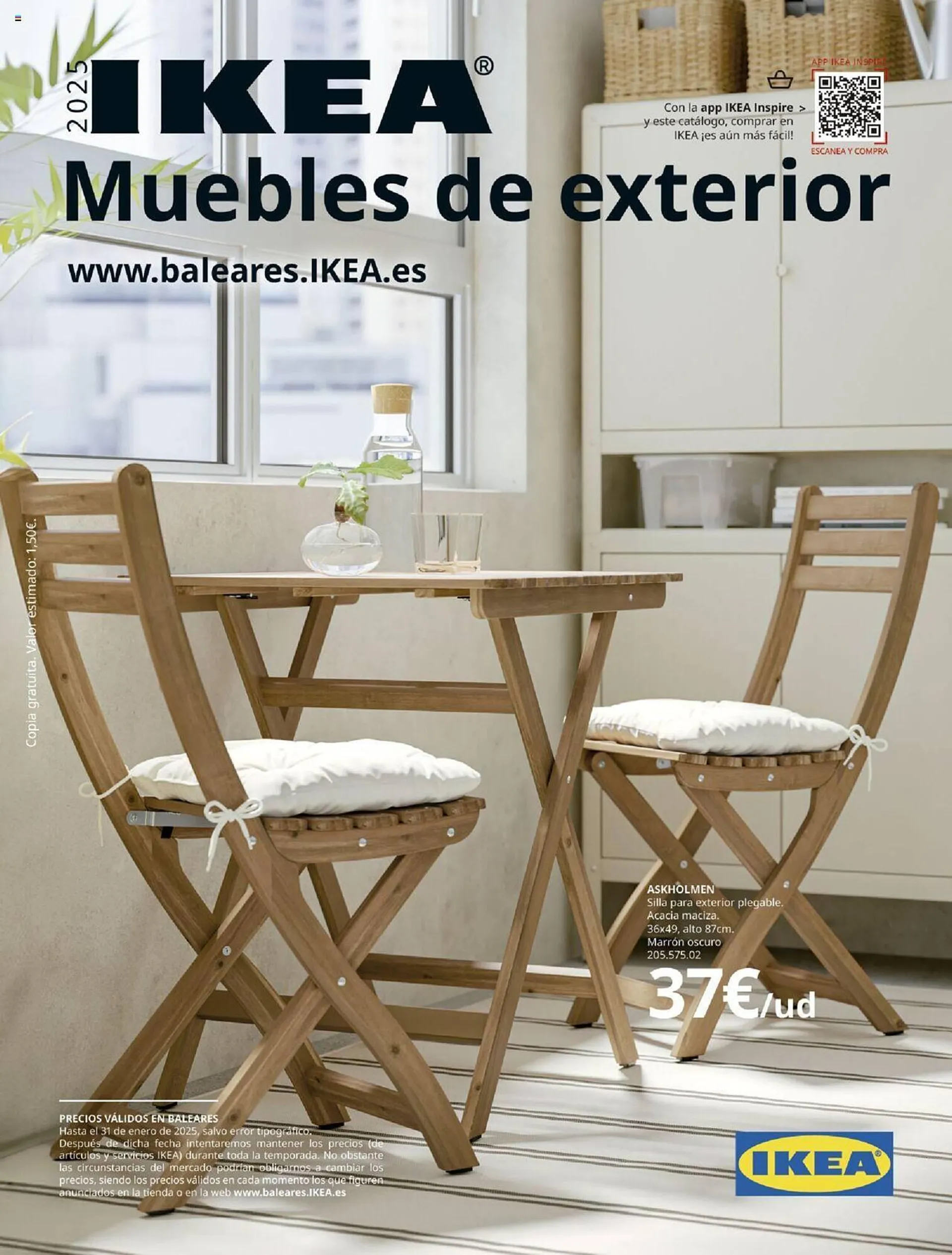 Folleto IKEA Muebles de exterior - 1